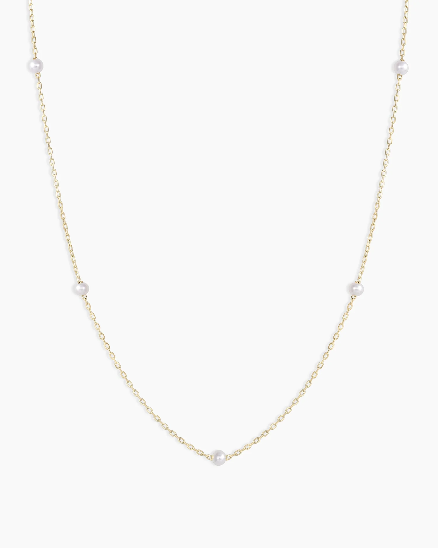 14K Gold Pearl Newport Necklace