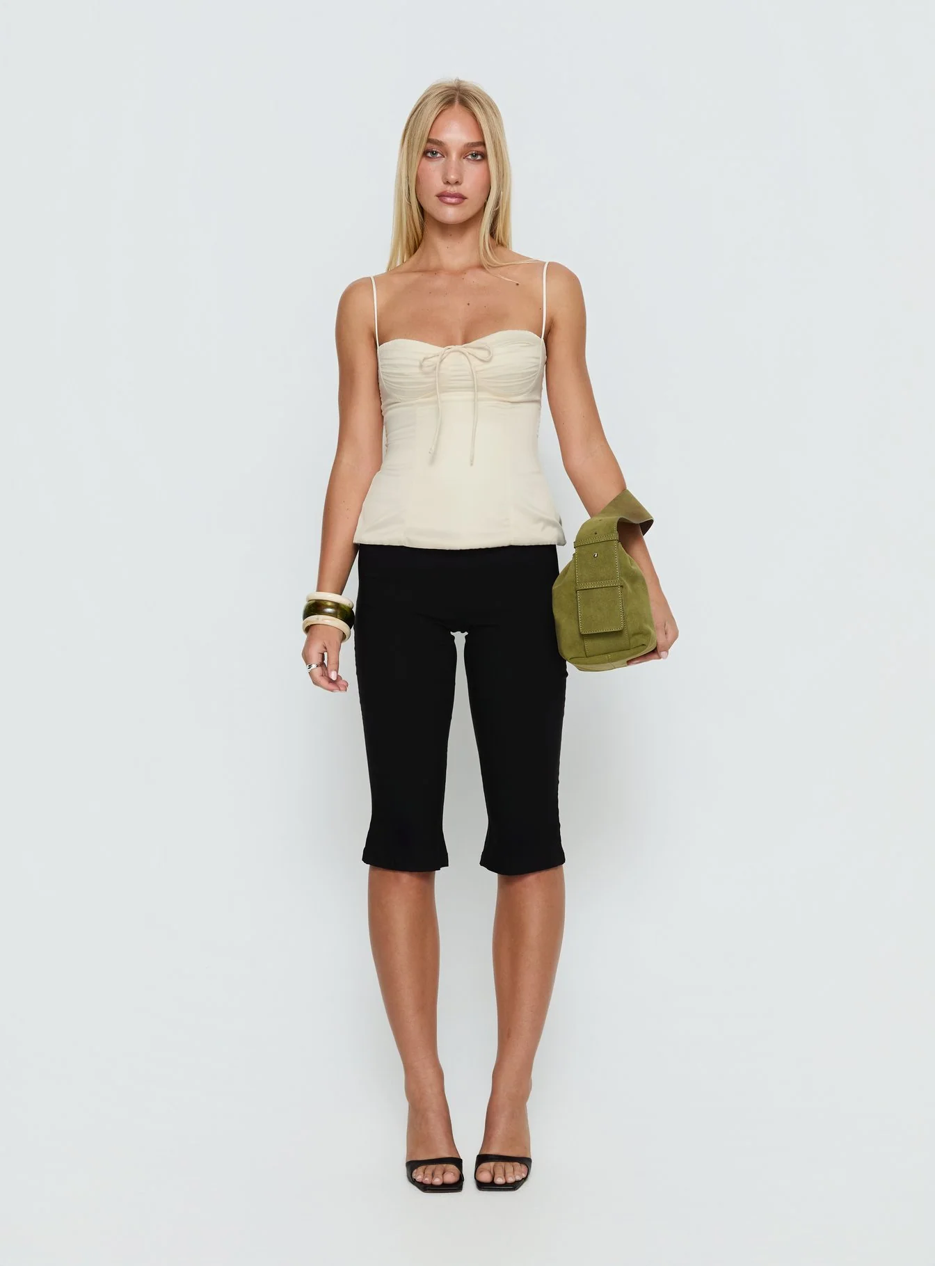 Hildy Tie Back Top Butter