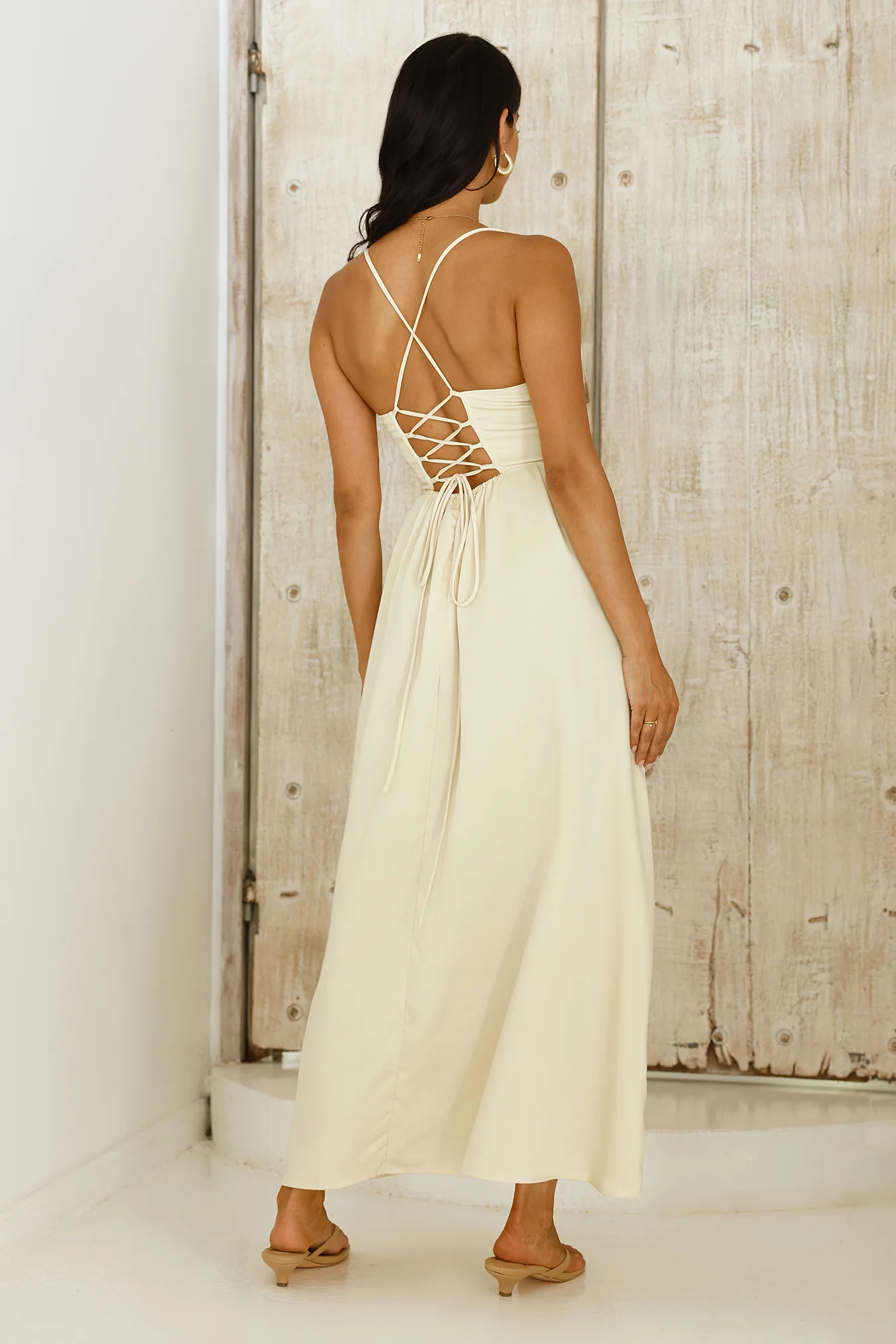 Remember Me Maxi Dress Yellow - luluinthesky