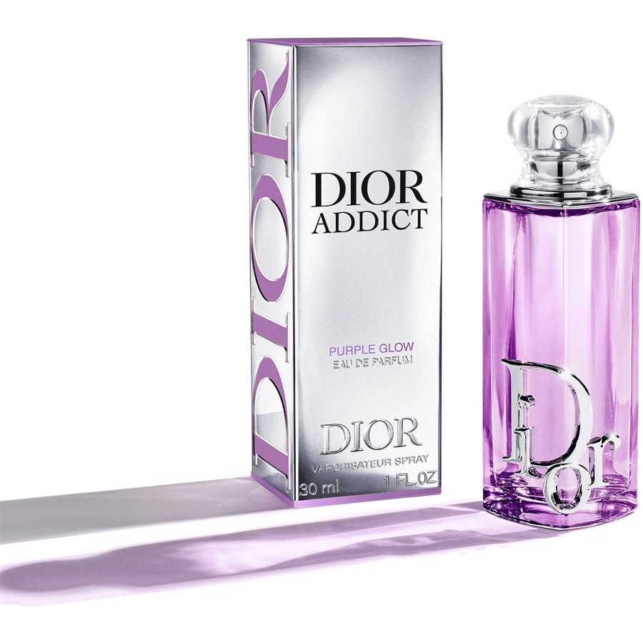 DIOR Dior Addict Dior Addict Purple Glow woda perfumowana malinowe nuty zapachowe i nuty irysa