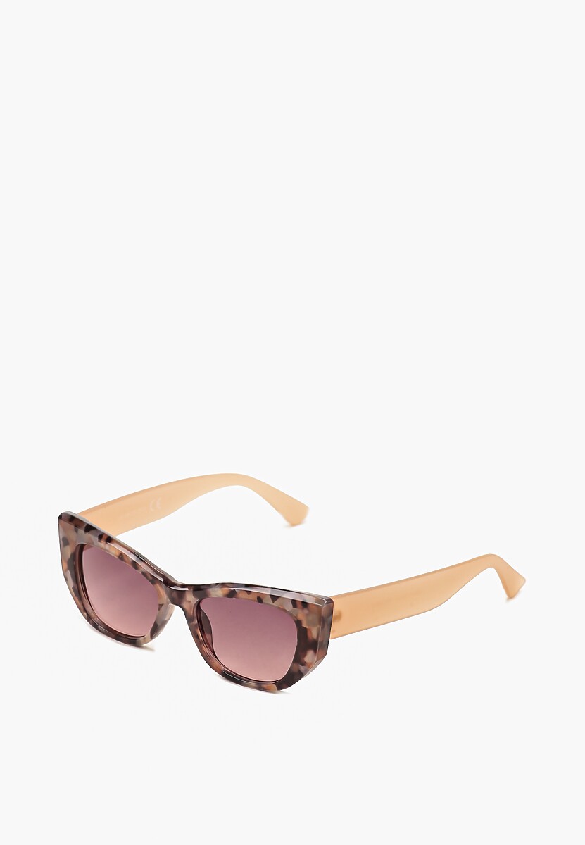 Niebieskie Designerskie Okulary Przeciwsłoneczne z Filtrem UV z Lekkiego Tworzywa Quesdia