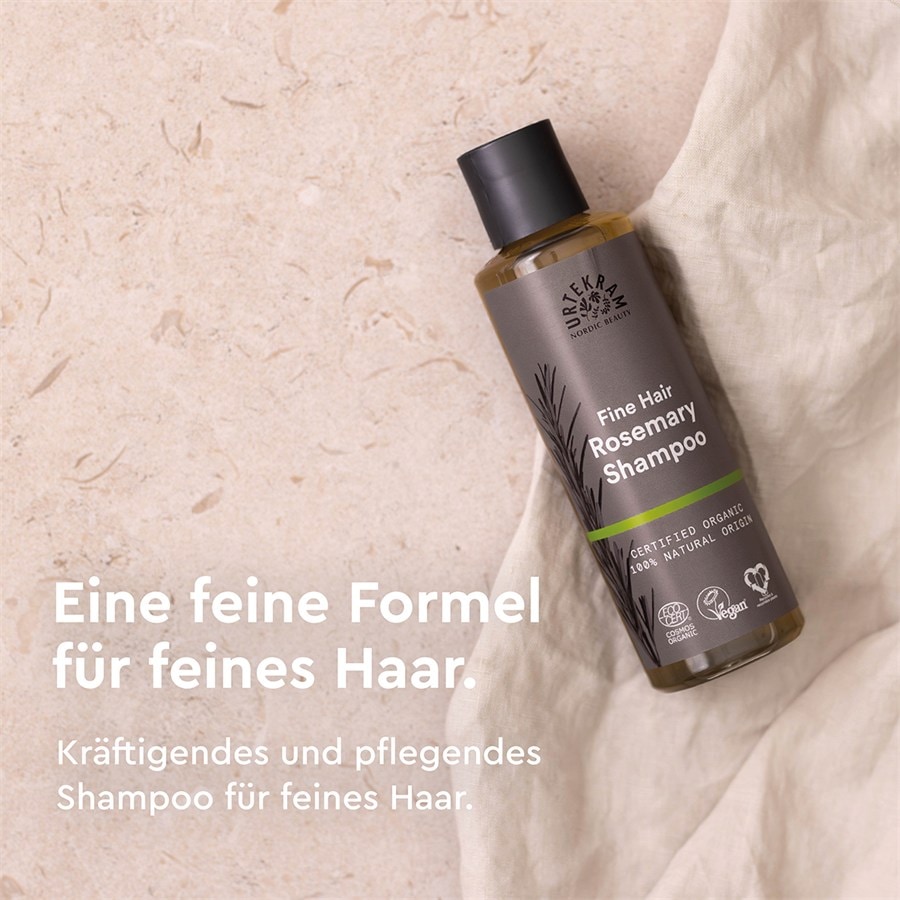 Urtekram Special Hair Care Rozmarynowy szampon do włosów cienkich