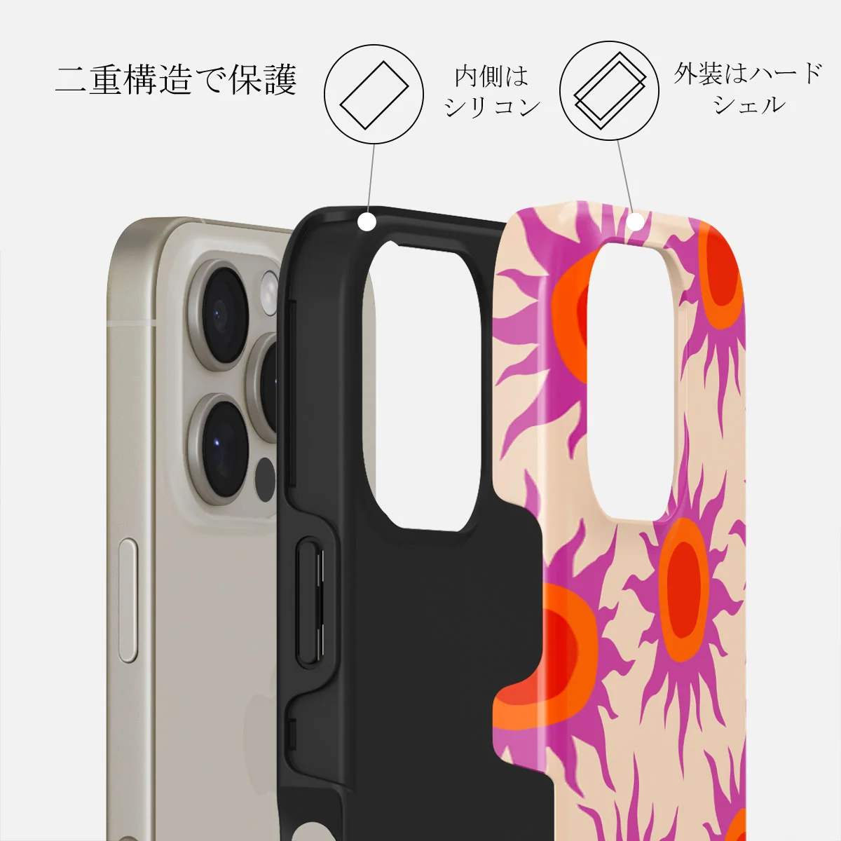 Sunset Glow - iPhone 16 Pro ケース