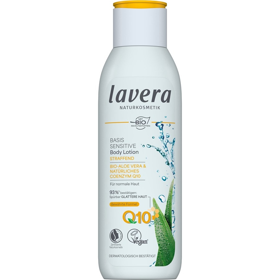 Lavera Pielęgnacja ciała Ujedrniajace mleczko do ciala Organiczny aloes i naturalny koenzym Q10