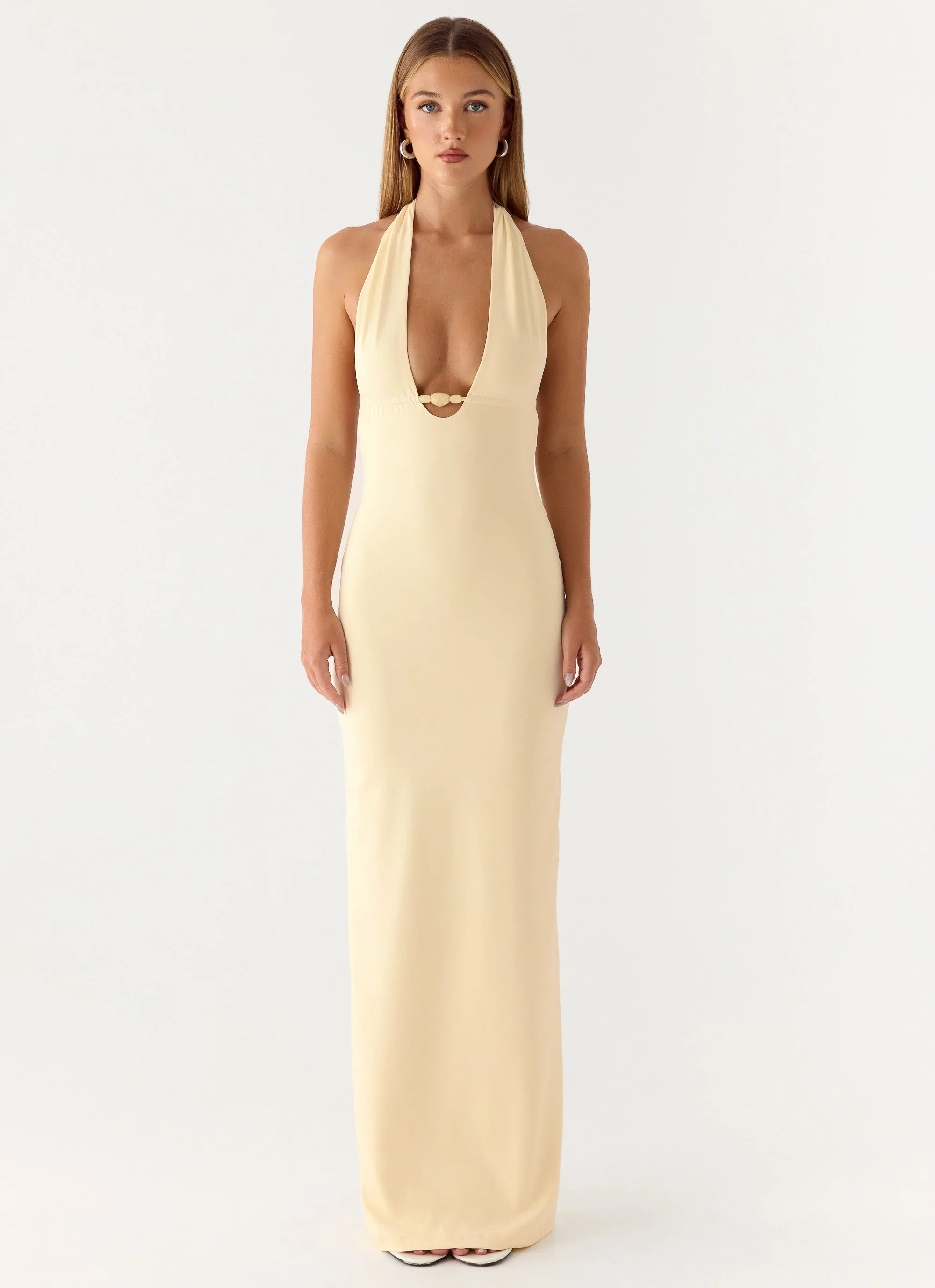 Javana Maxi Dress - Yellow