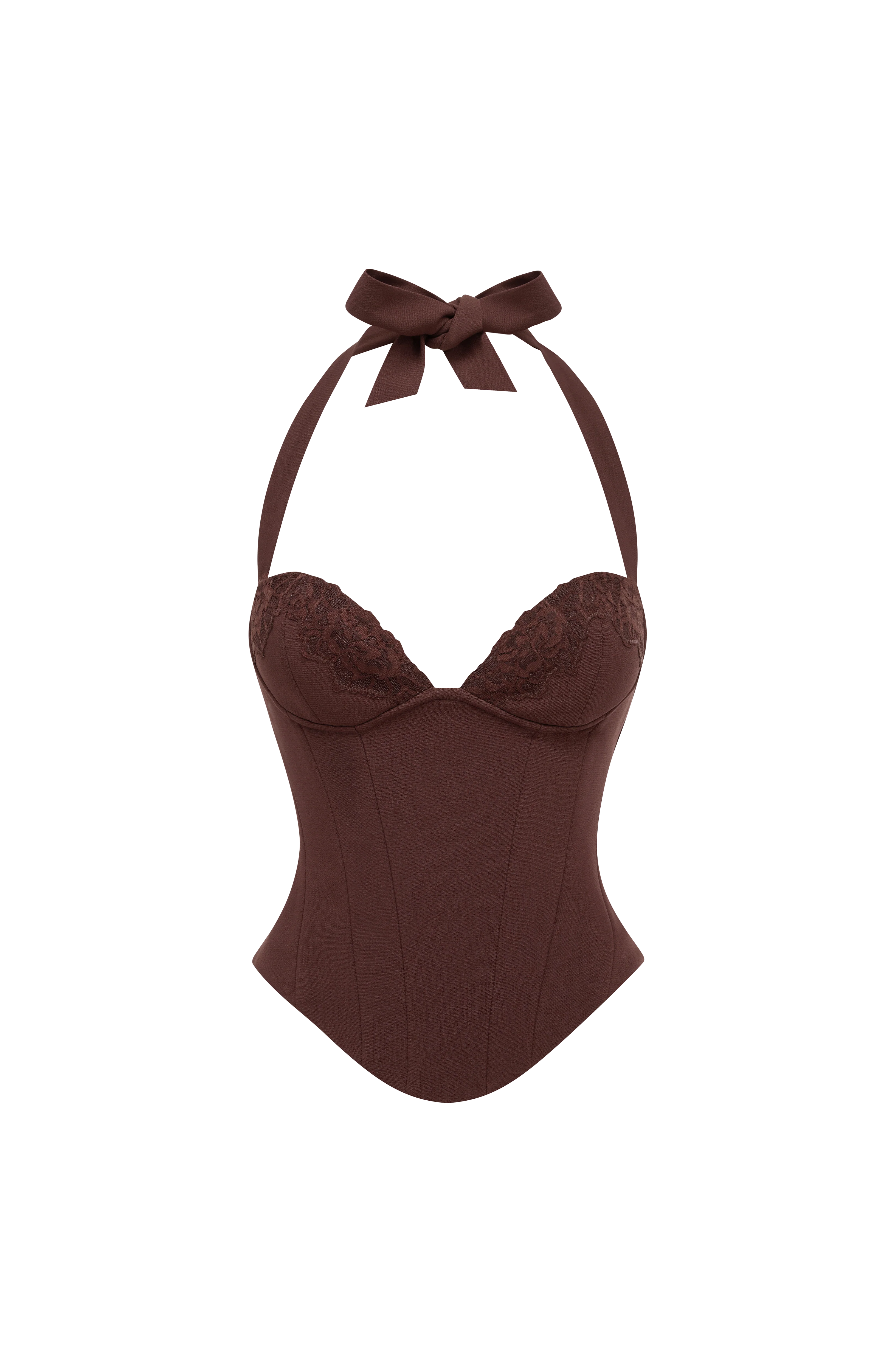 Cassia Top - Plum Brown