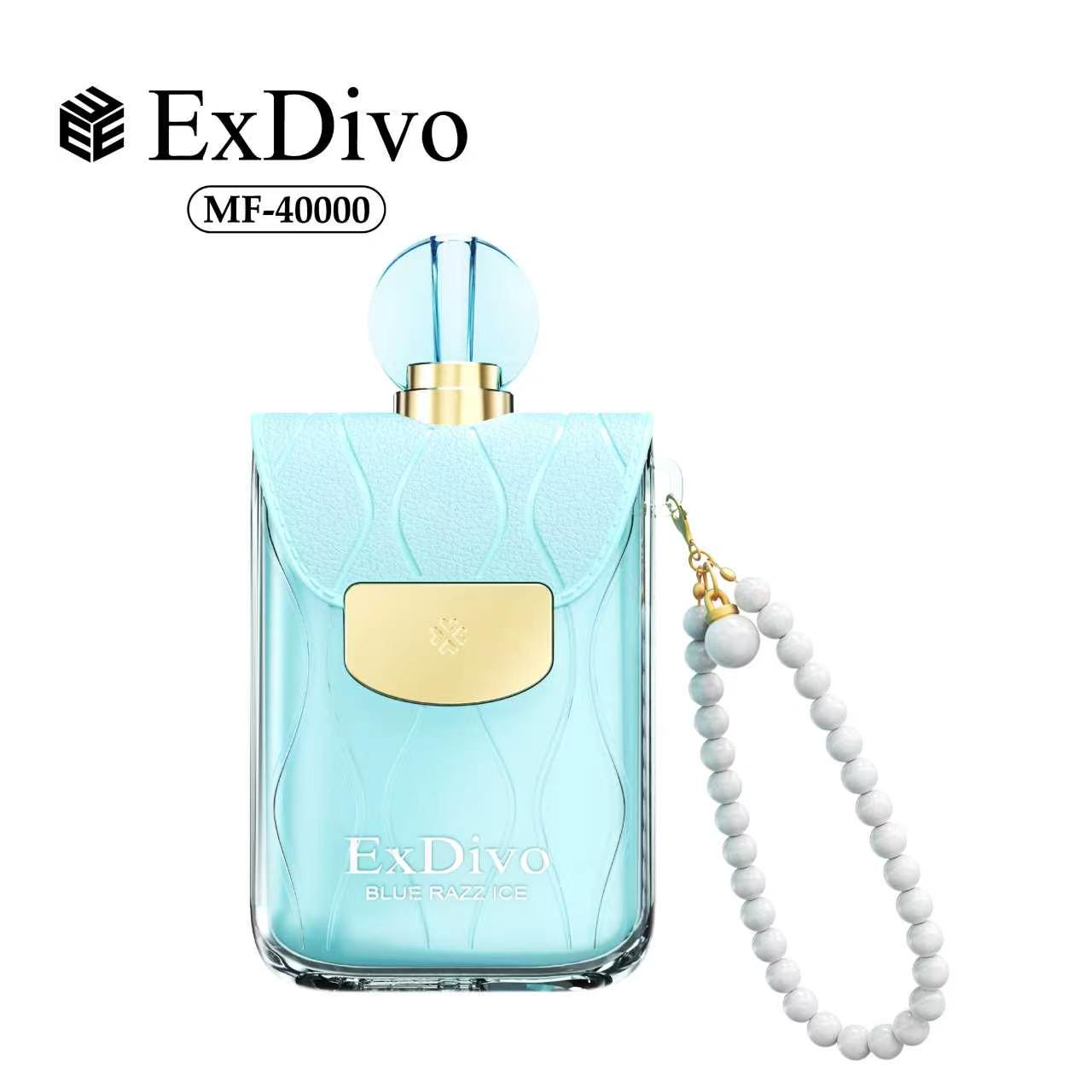 BLUE RAZZ ICE - ExDivo FLORA 40K Disposable Vape