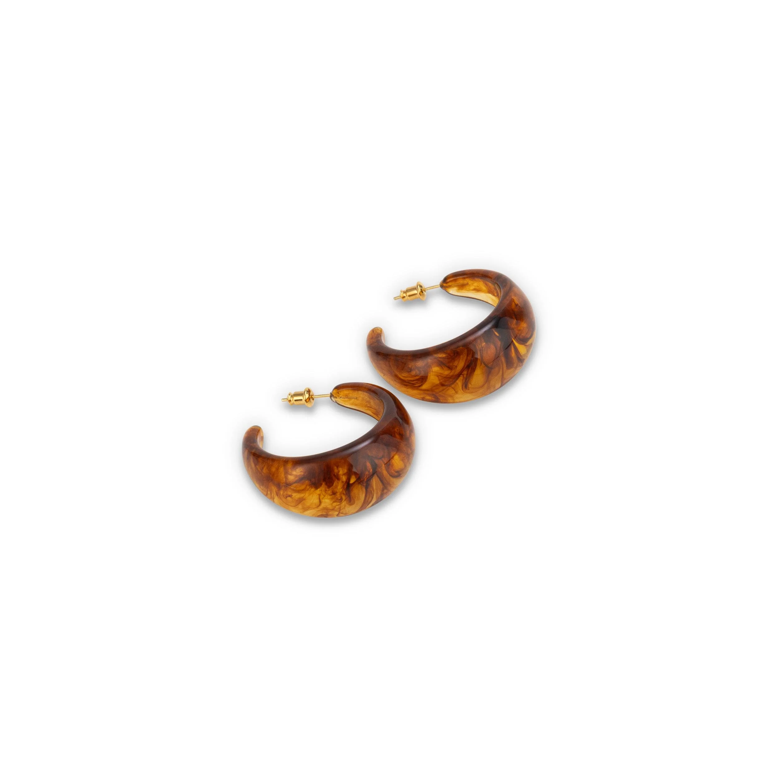 Neve Earrings Tortoise