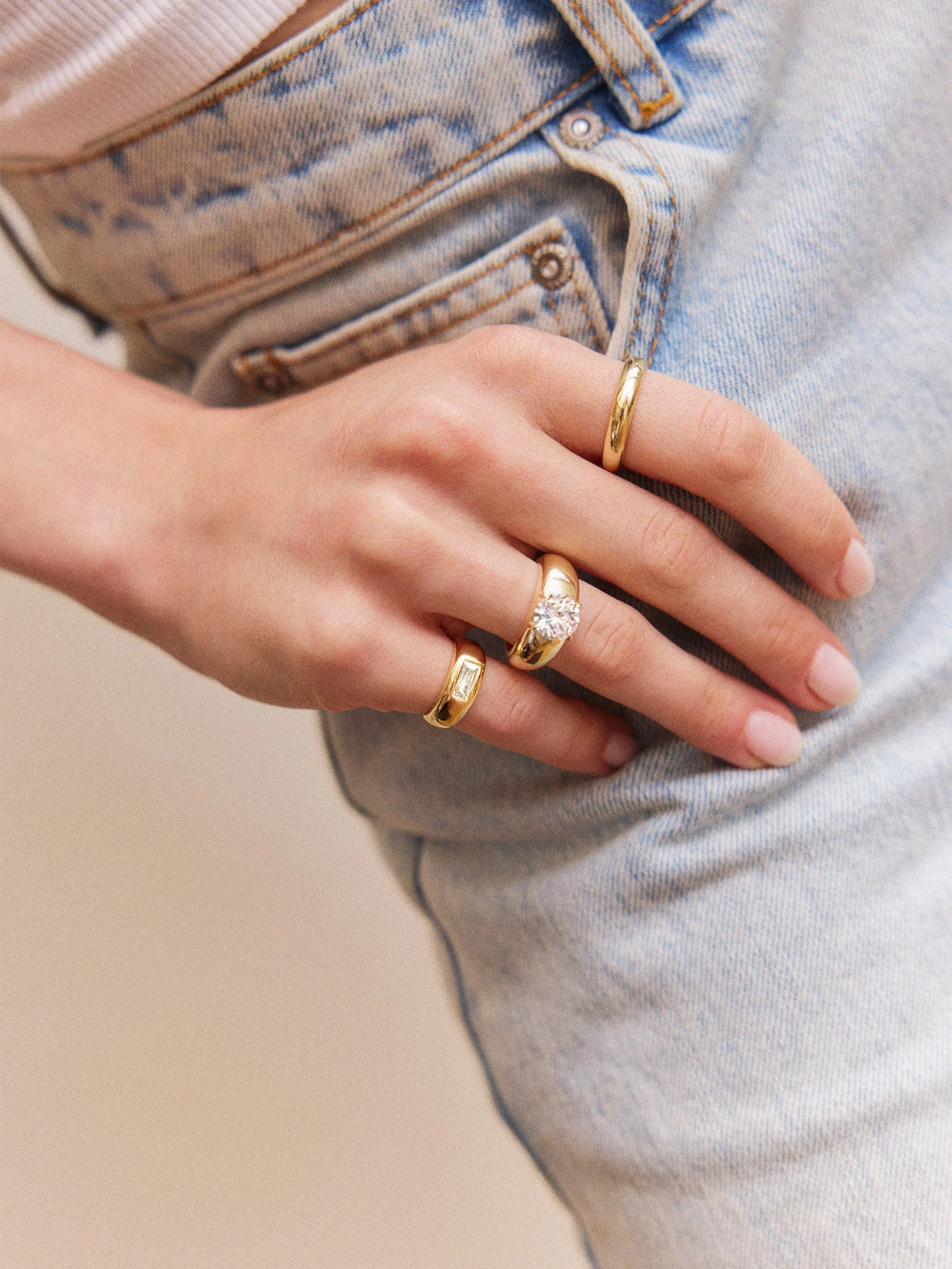 Kylie Gold Pinky Ring - Kylie Gold Pinky Ring