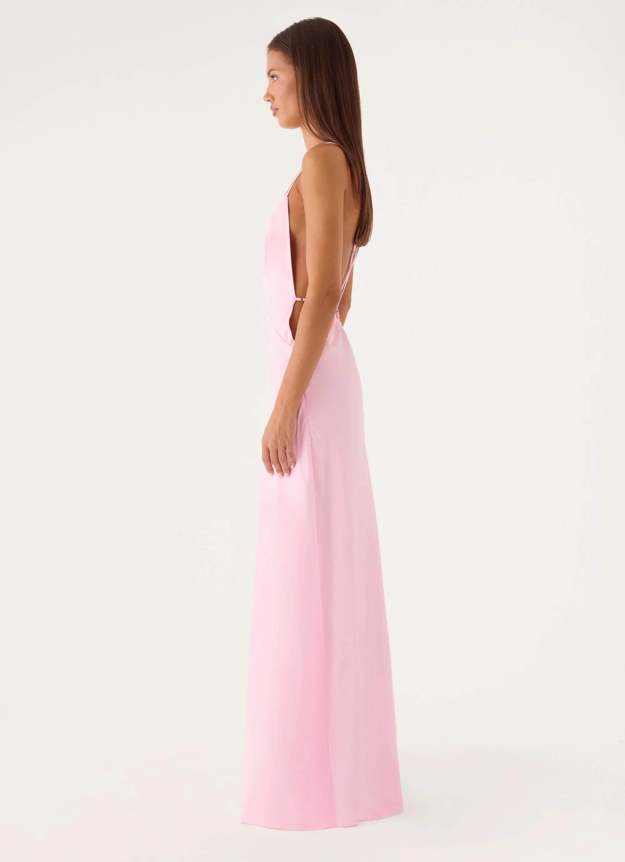 Vivica Maxi Dress - Pink - luluinthesky