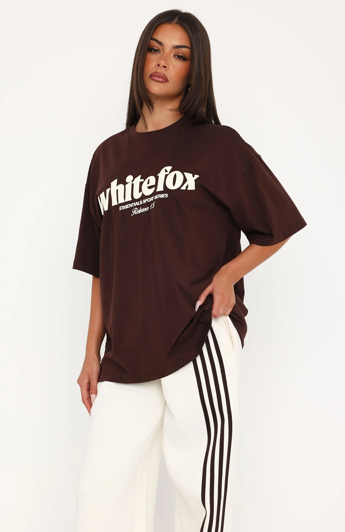 Release 15 Kiana Oversized Tee Chocolate