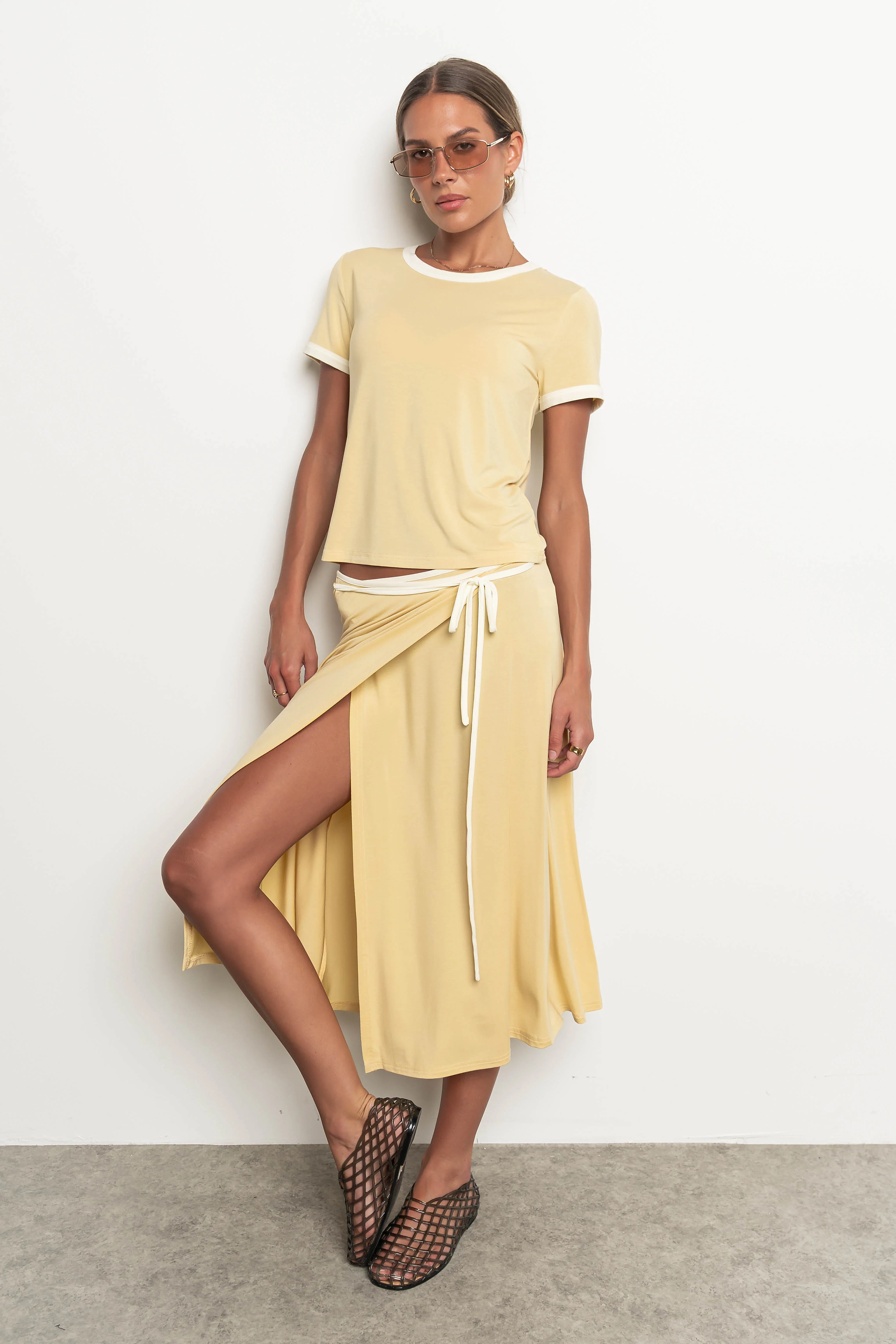 Belle Contrast Tee