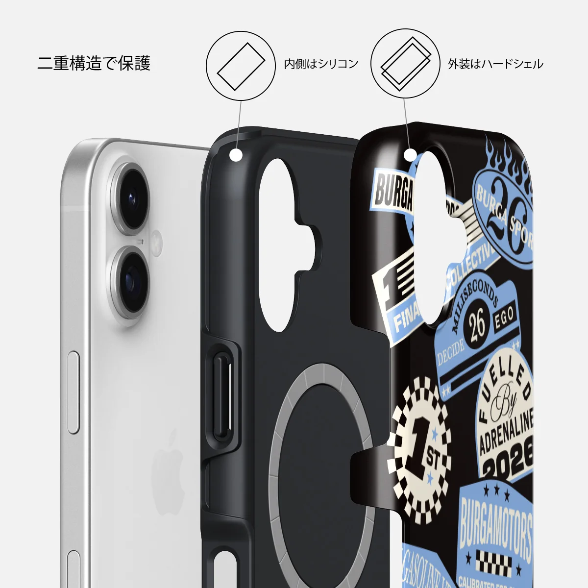 Finish Line - iPhone 17 ケース