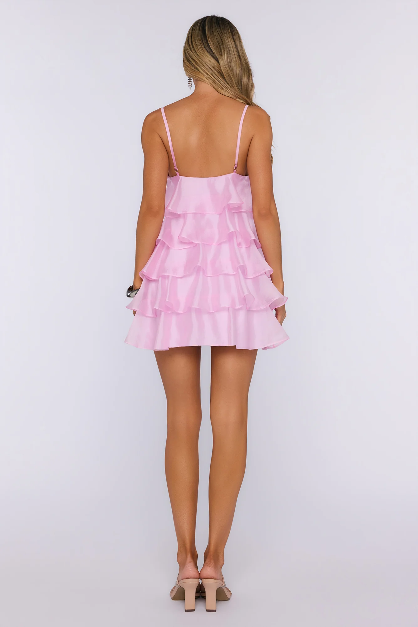 Spark Season Mini Dress Pink - FASHION NOB