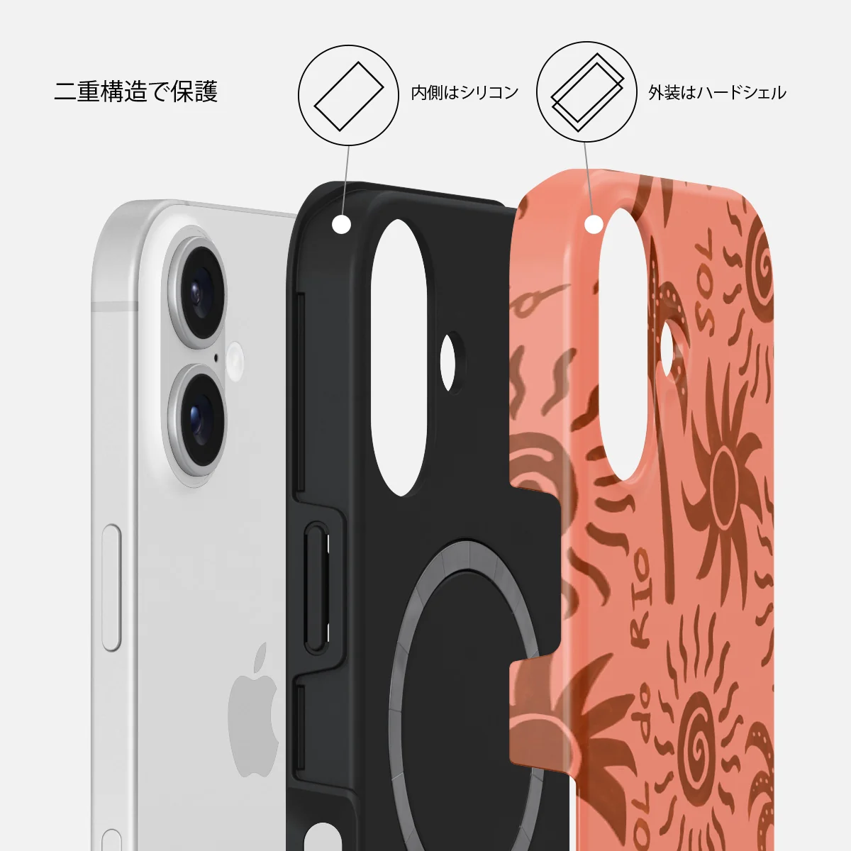 Ipanema - iPhone 16 Plus ケース