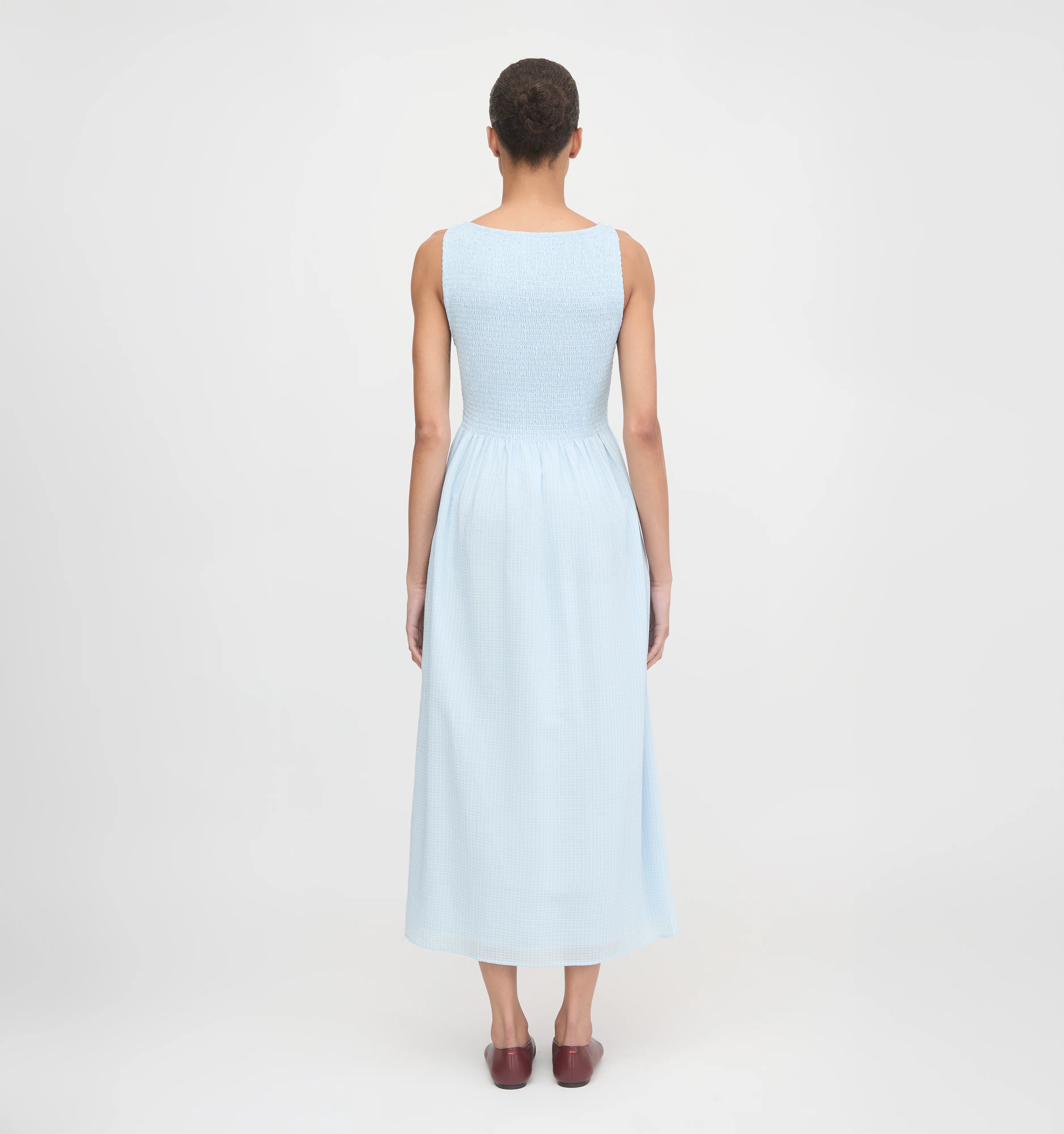 The Cosima Nap Dress - Pale Blue