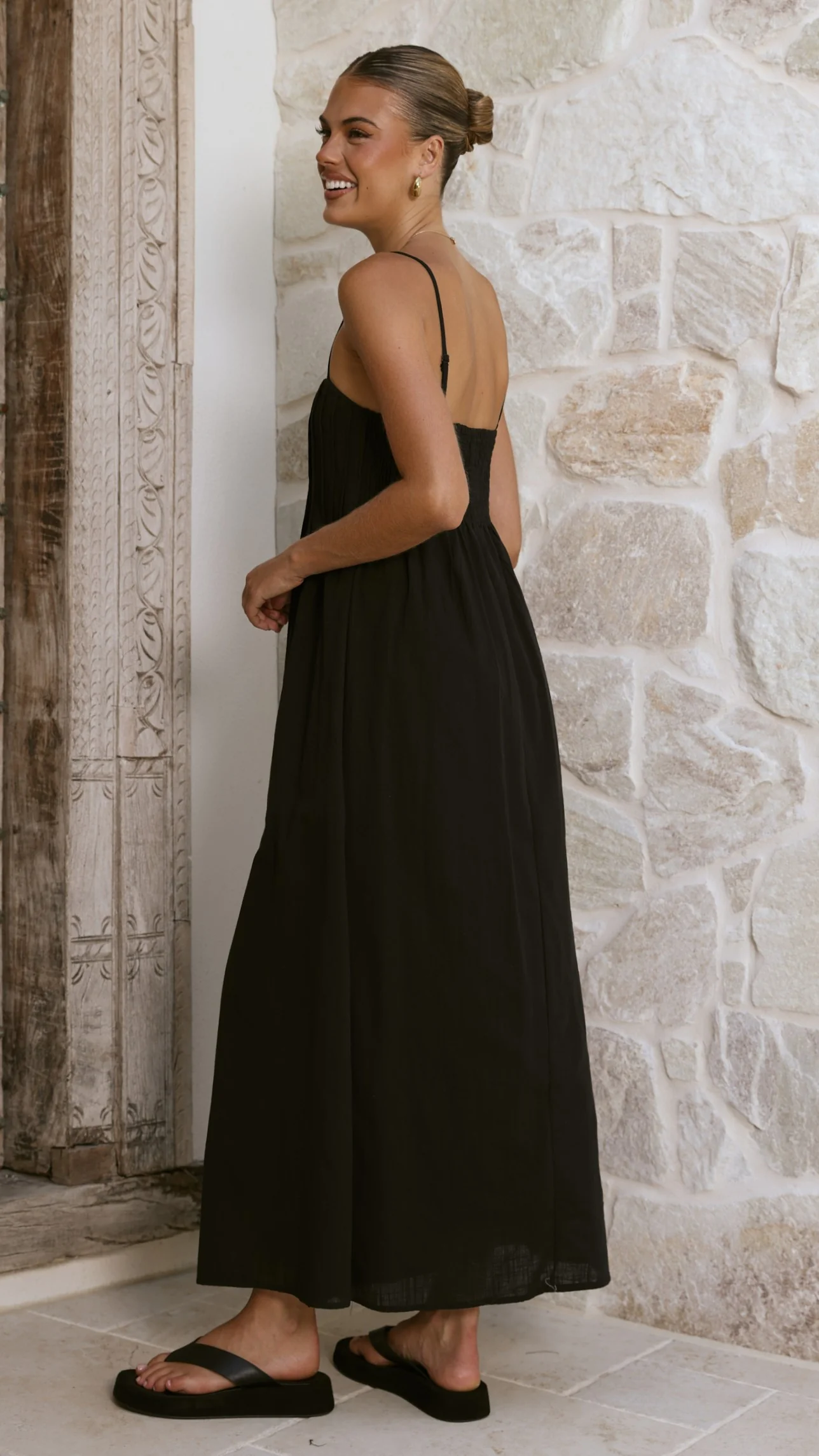 Stayla Maxi Dress - Black