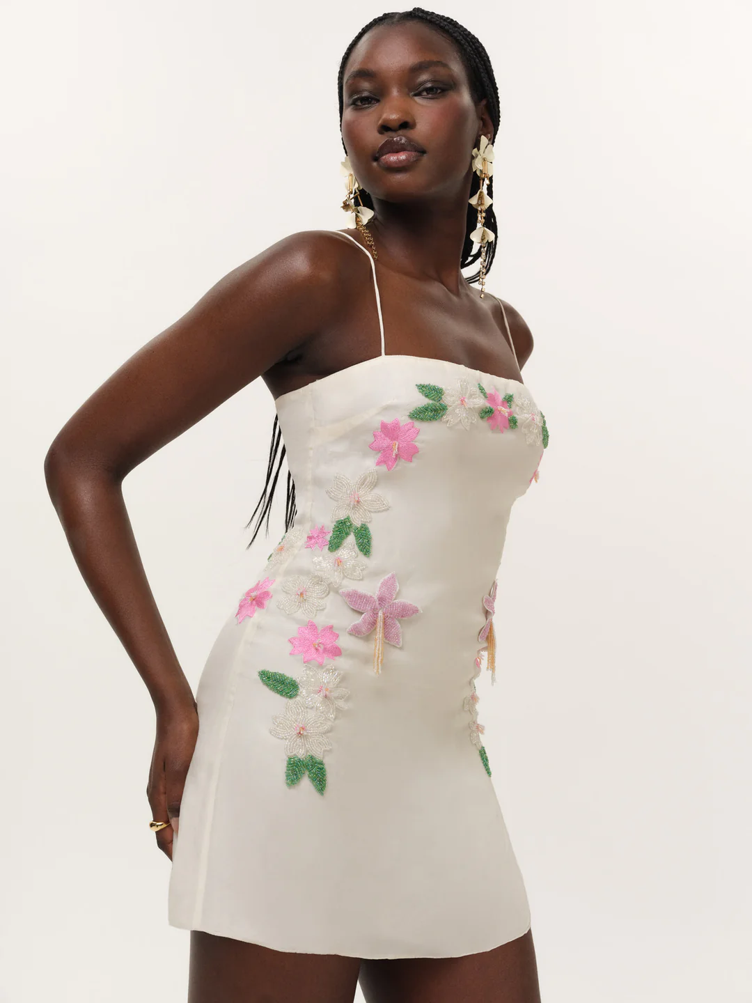 Hibiscus Haze Mini Dress
