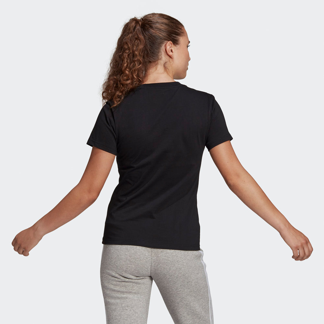 ADIDAS Essentials Logo Women'S T-Shirt BLACK
