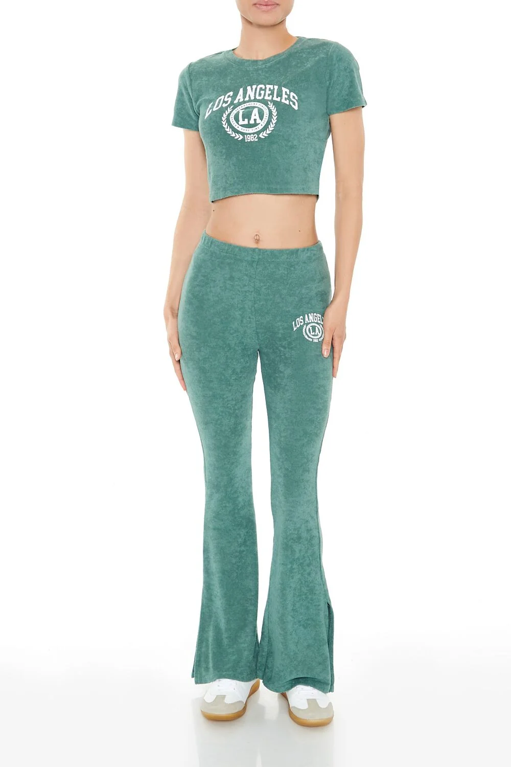 Los Angeles Graphic Cropped Tee