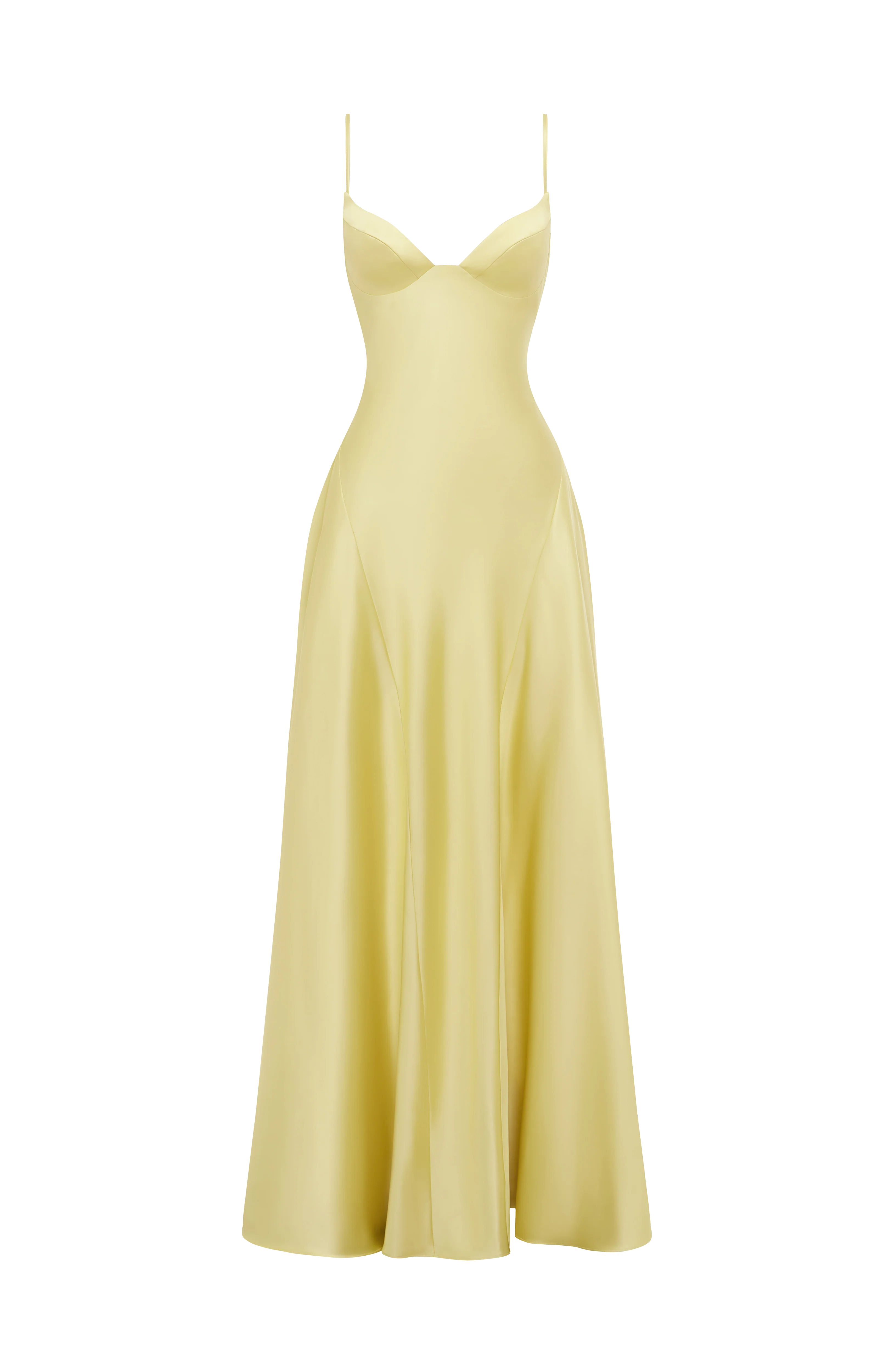 Asterin Maxi Dress - Lemon