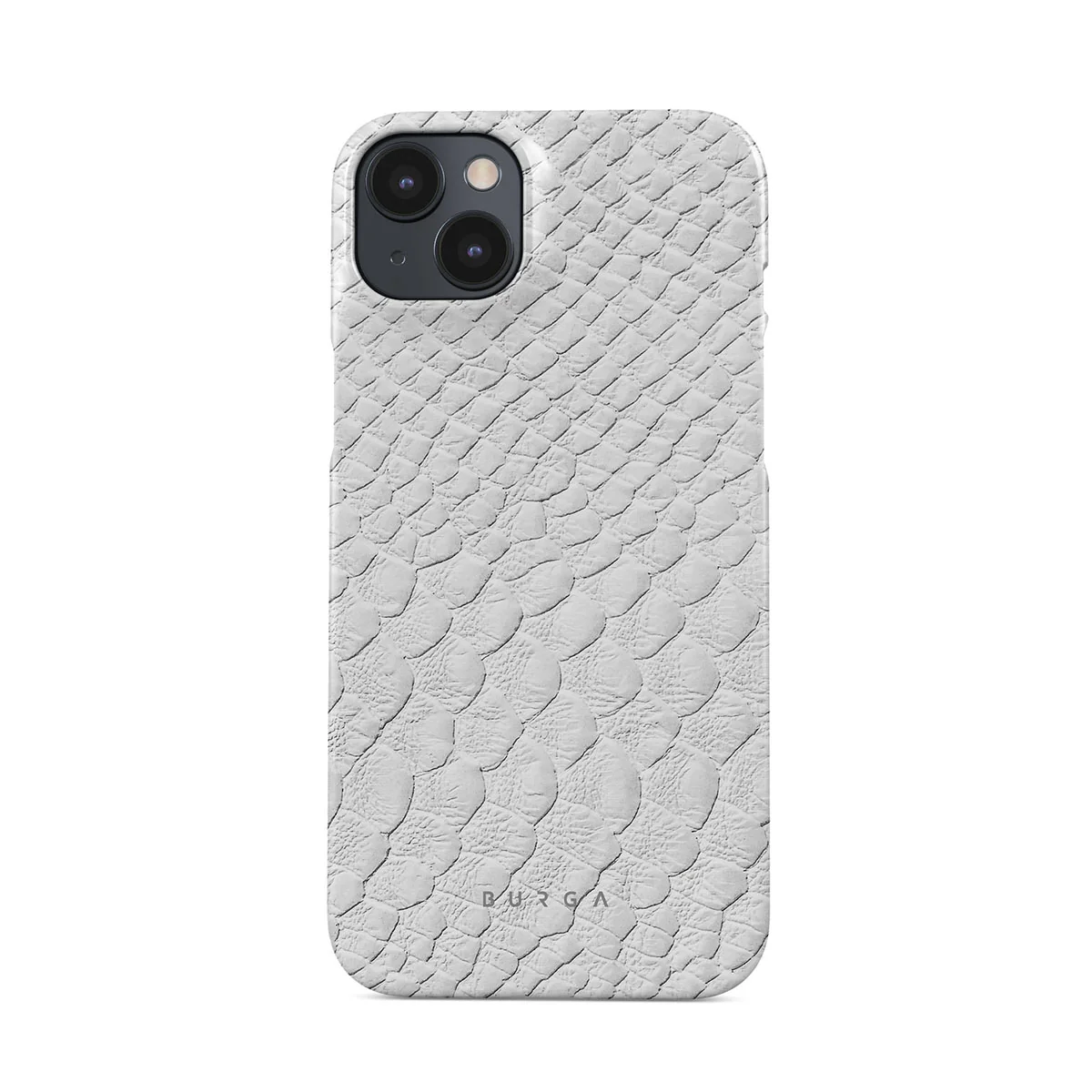 Glacial Desert - White Snakeskin iPhone 14 Plus ケース