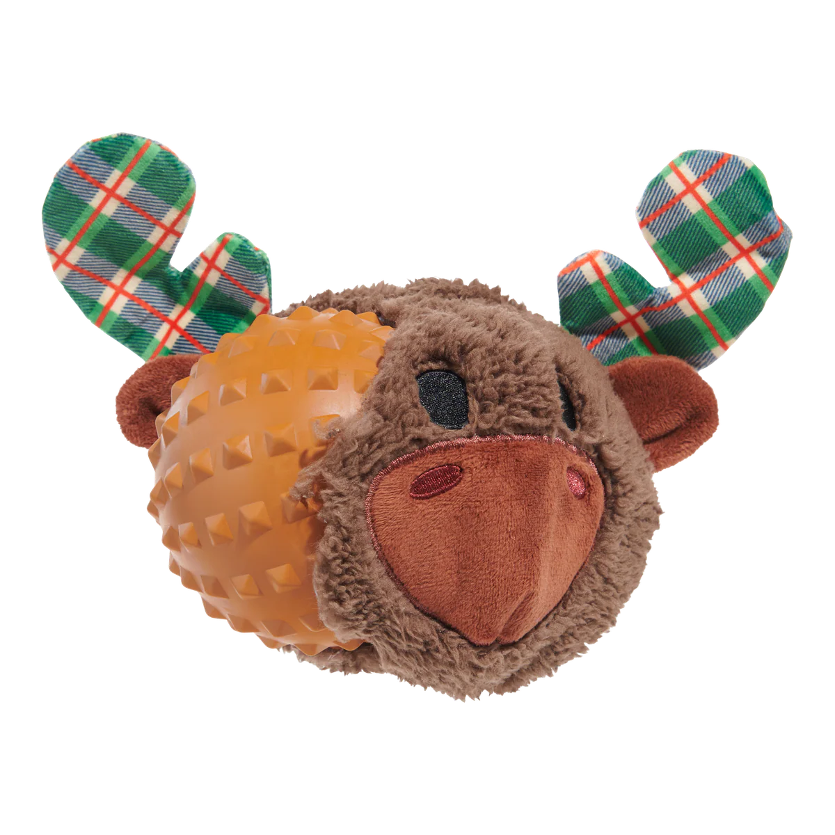 Plaidamoose Super Chewer Durable 2-in-1 + Fetch Dog Toy