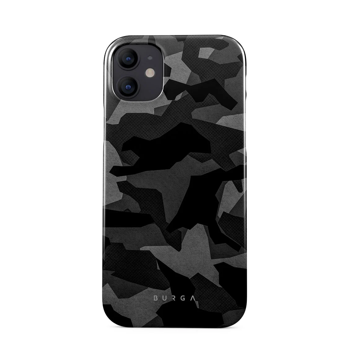 Night Black Camouflage - iPhone 12 Mini ケース