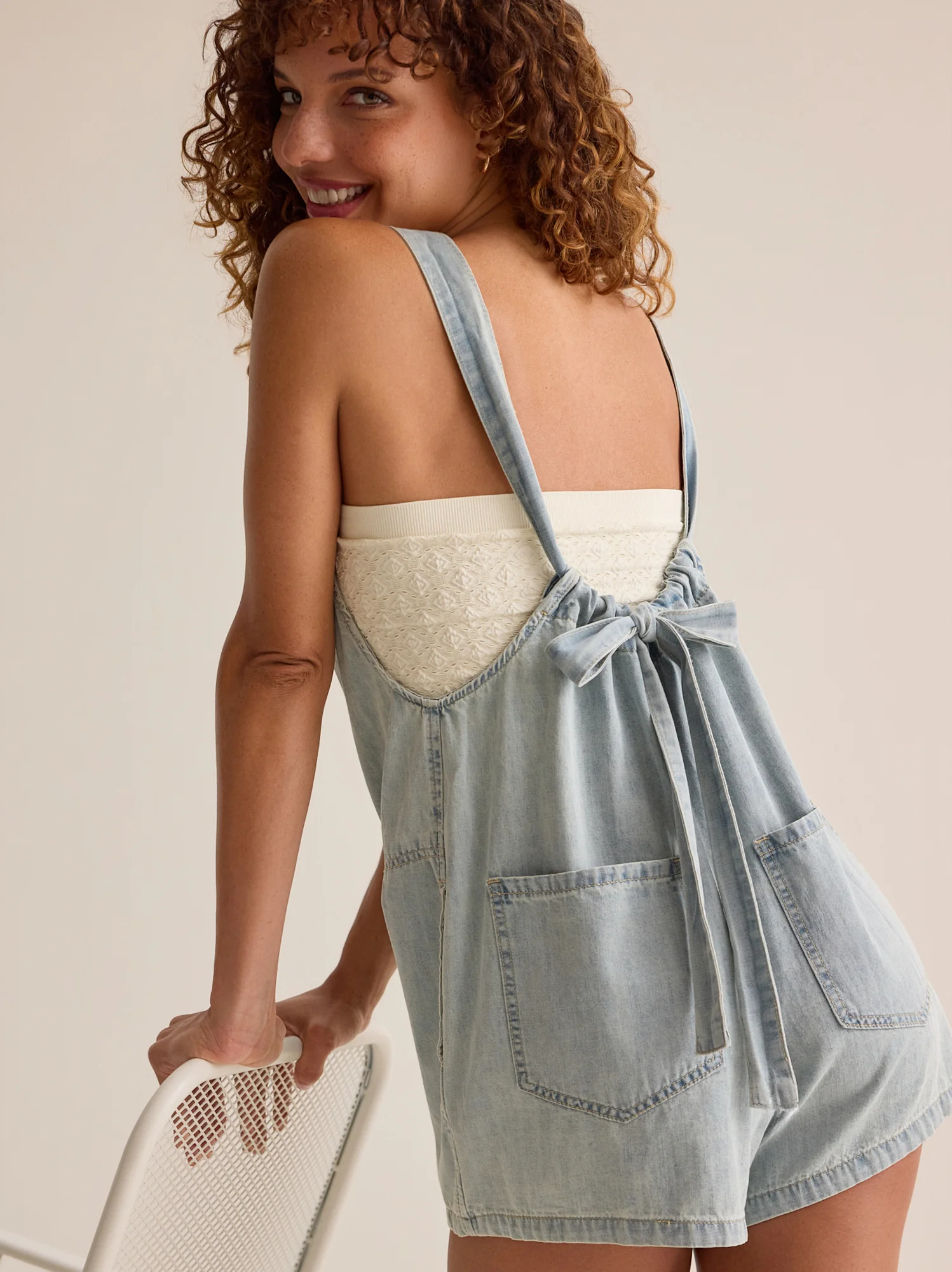 Regan Halter Romper