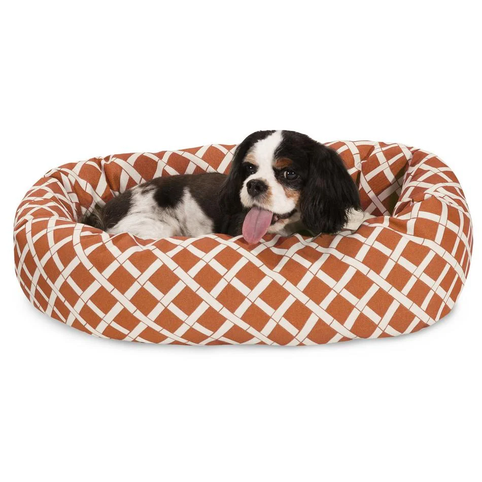 Bamboo Sherpa Bagel Dog Bed