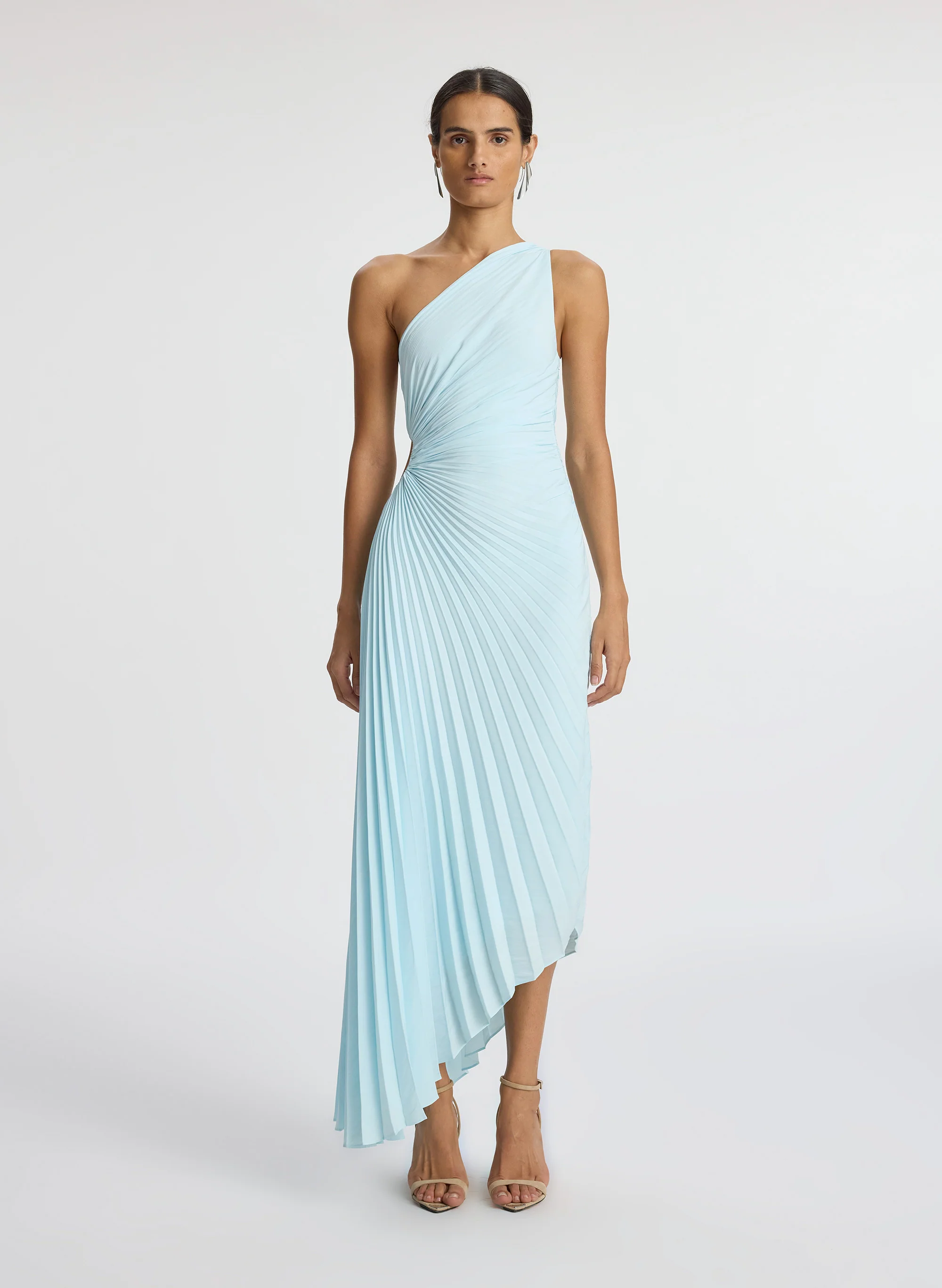 Delfina Matte Pleated Dress - luluinthesky