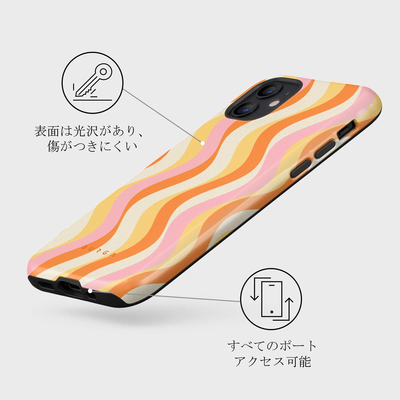 Flower Power - iPhone 12 Mini ケース