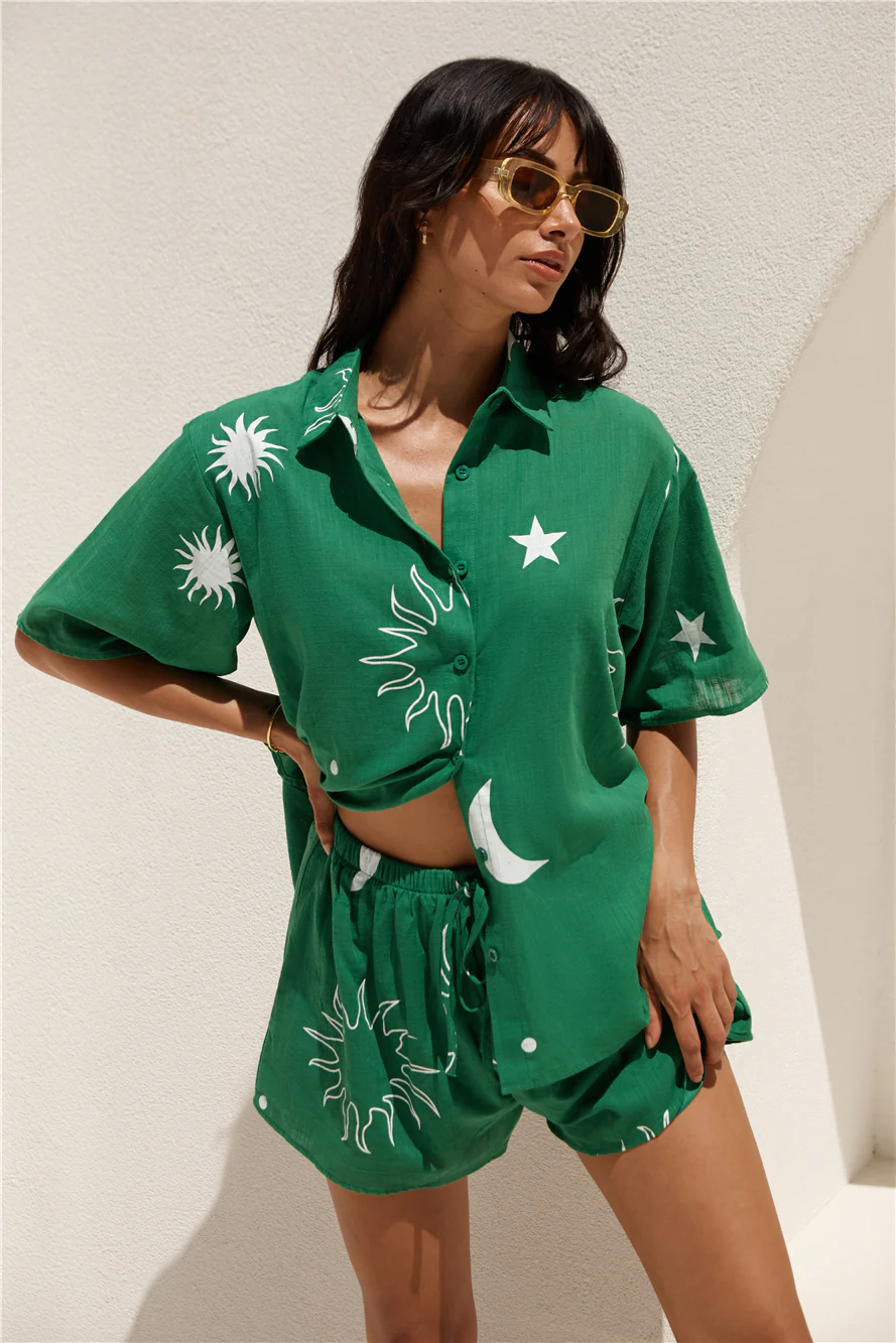 Hazy Daydream Set Green