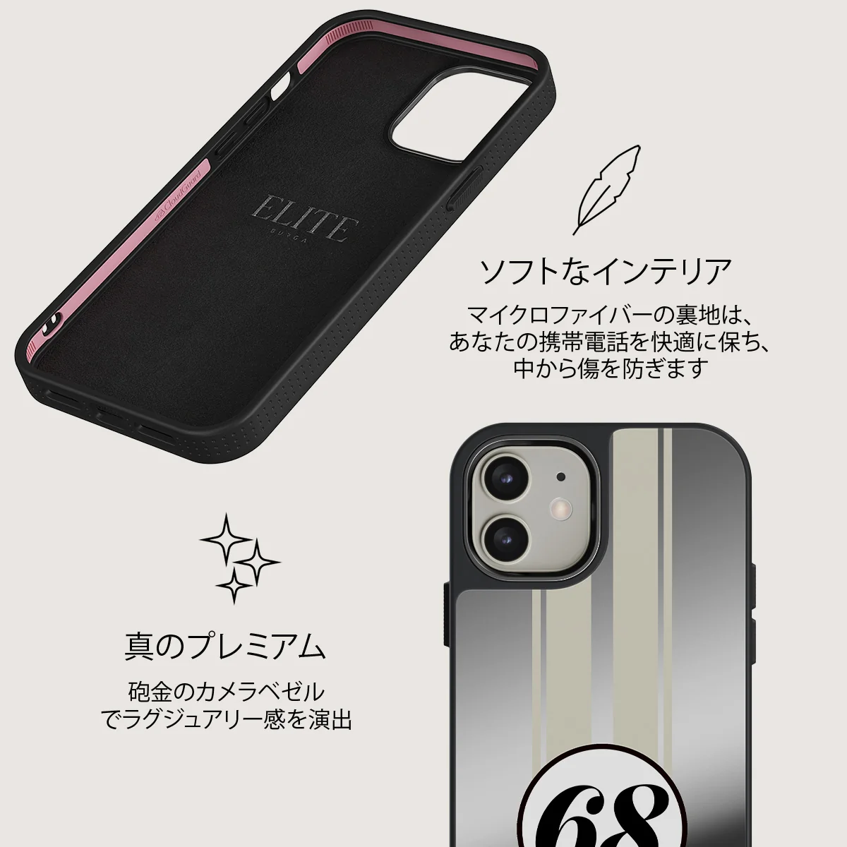 Classic Racing - iPhone 12 ケース