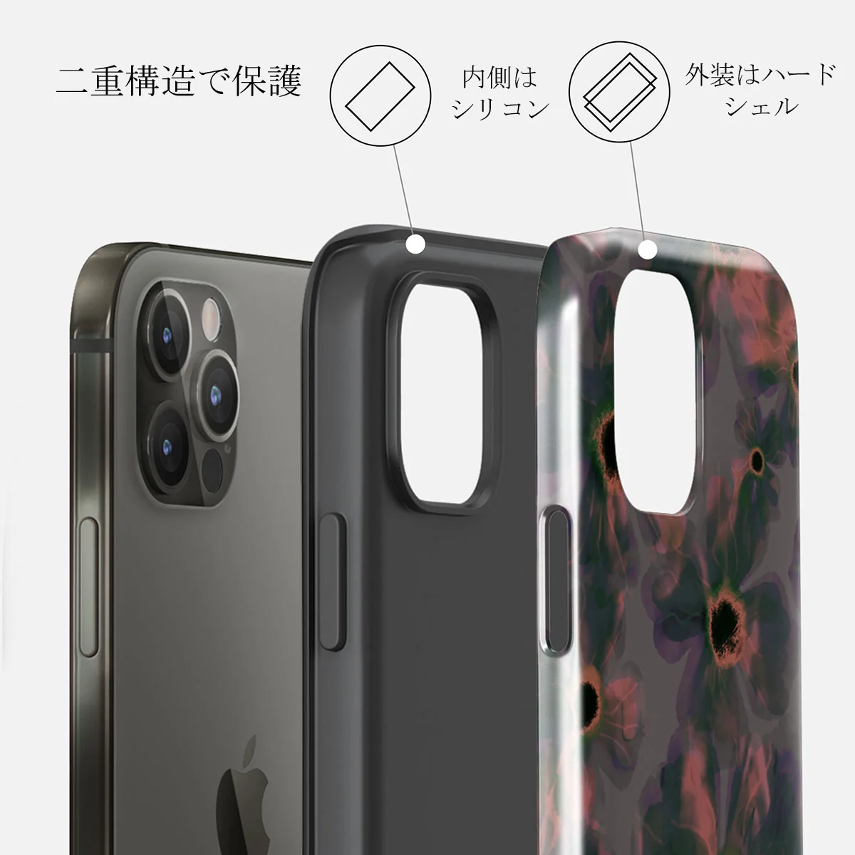 Volcanic Garden - iPhone 12 Pro Max ケース