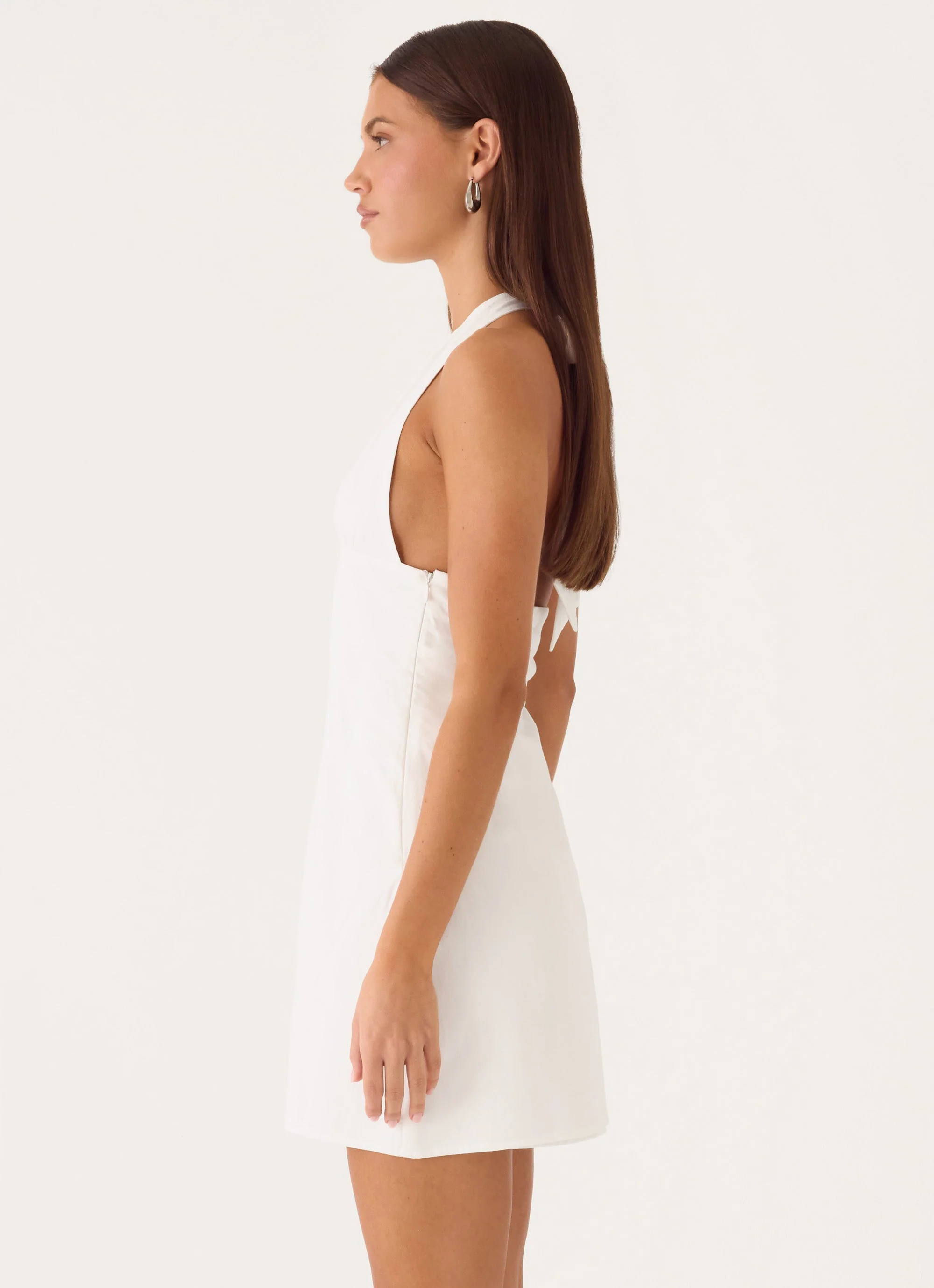 Feyric Mini Dress - White - luluinthesky