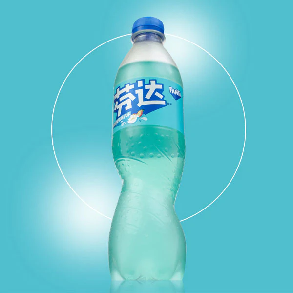 Fanta Jasmine Peach Flavor Soda Drink (500mL) Limited Edition Import