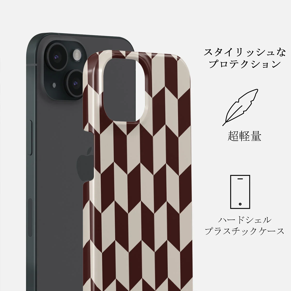 Etiquette - iPhone 15 Plus ケース