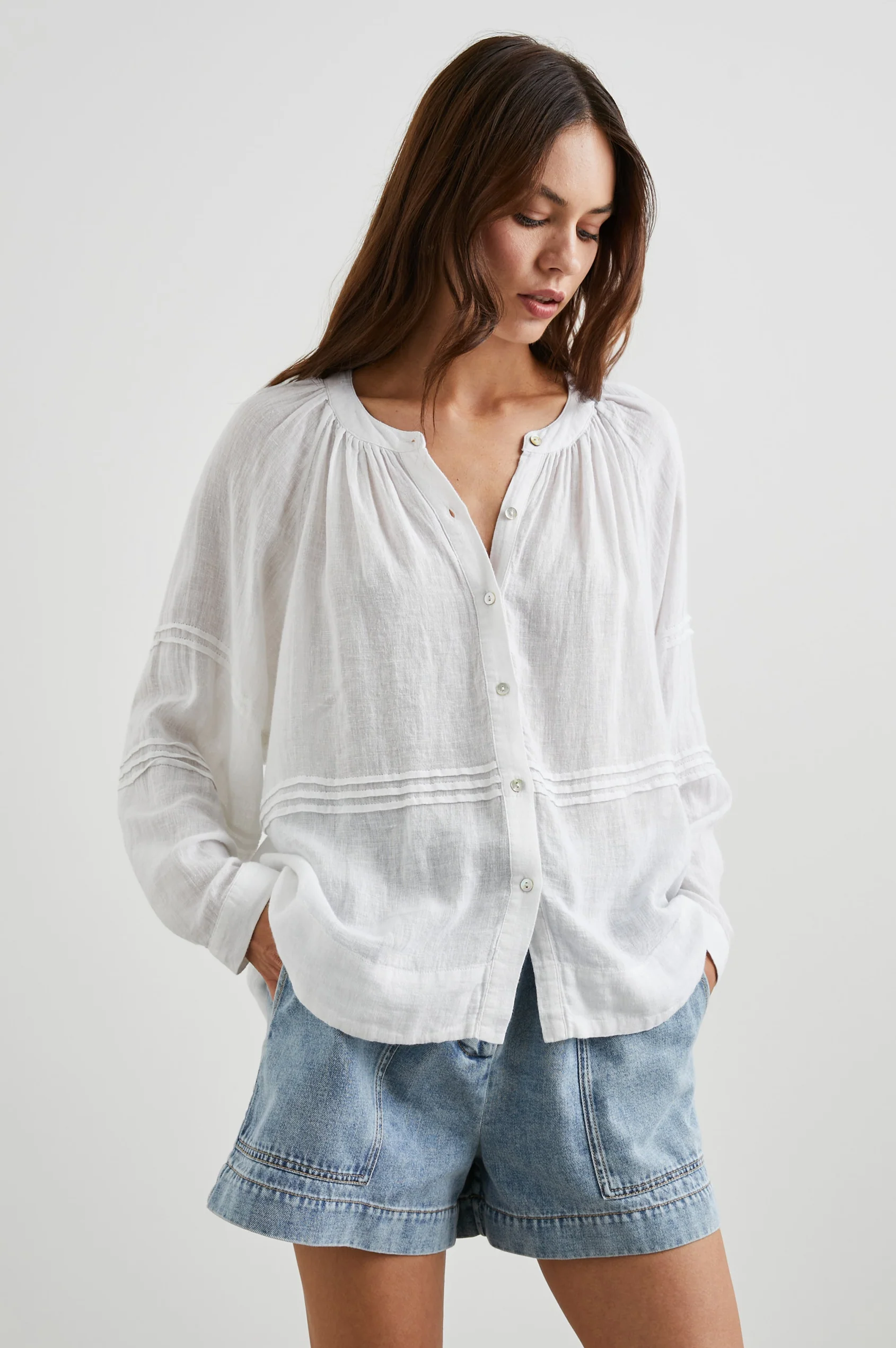Frances Top White