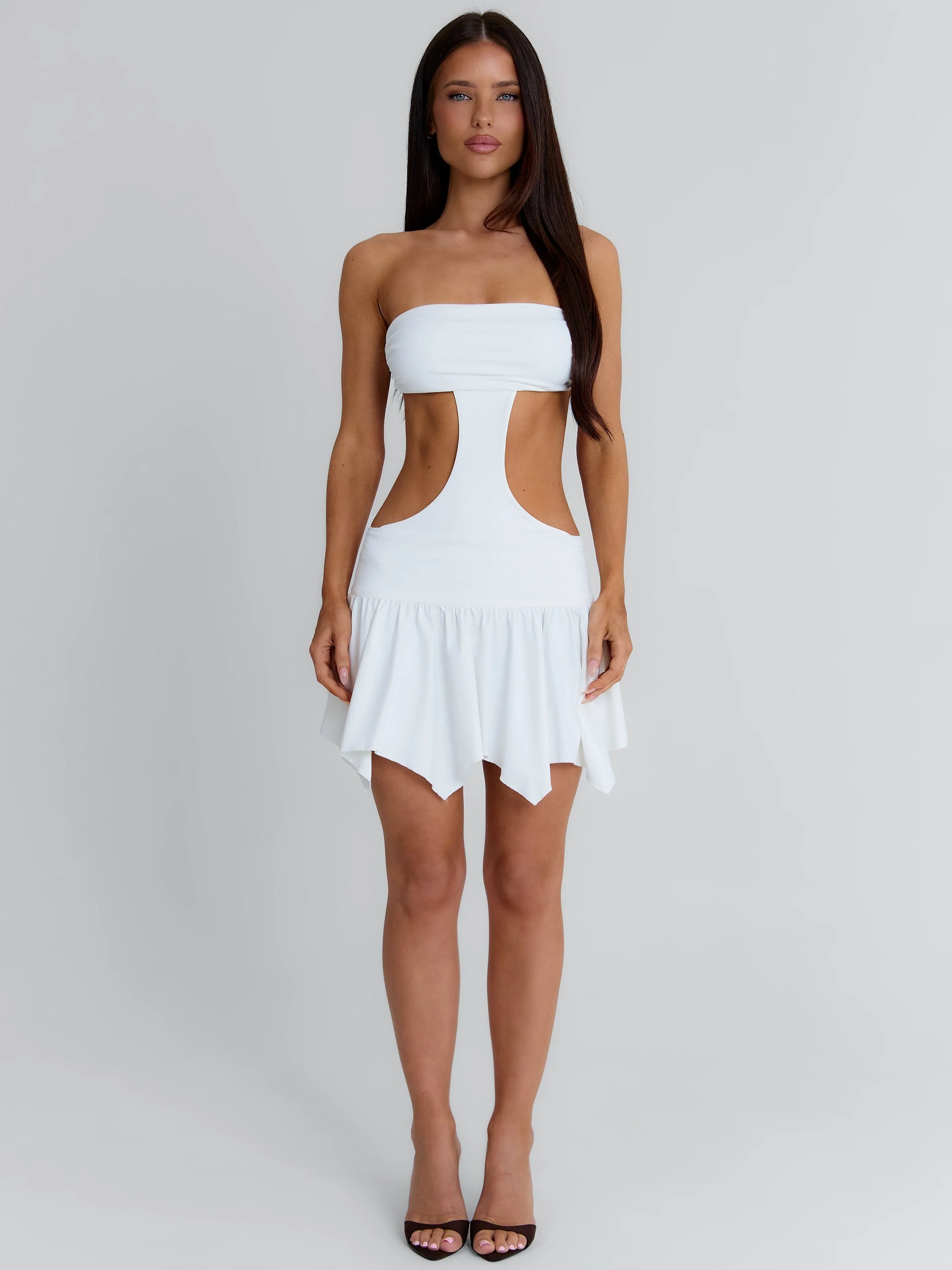 Mayia Mini Dress White
