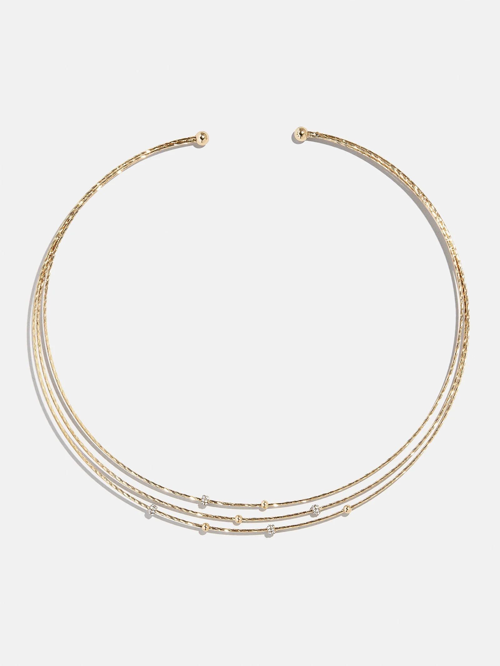Jordyn Collar Necklace - Layered Collar Necklace