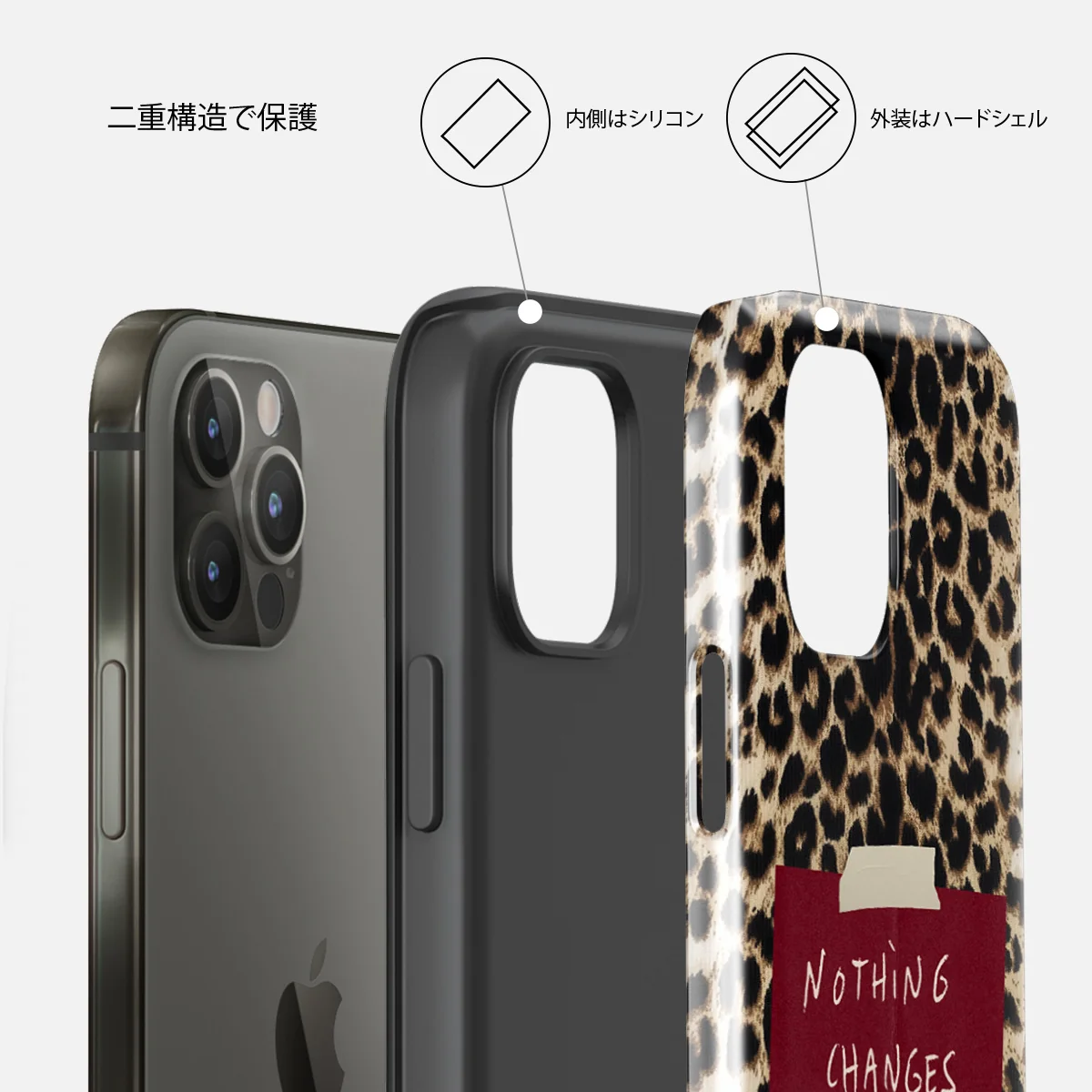 Nothing Changes - iPhone 12 Pro ケース