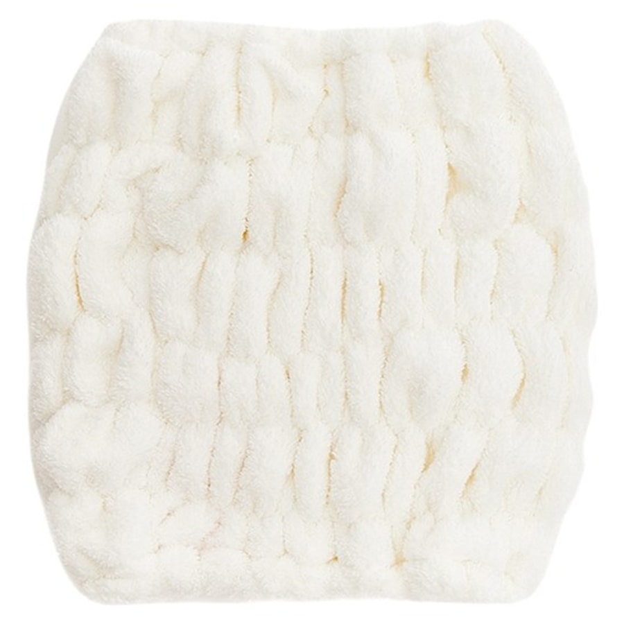 GLOV Wielozadaniowa, bardzo szeroka opaska do włosów Extra Wide Headband White