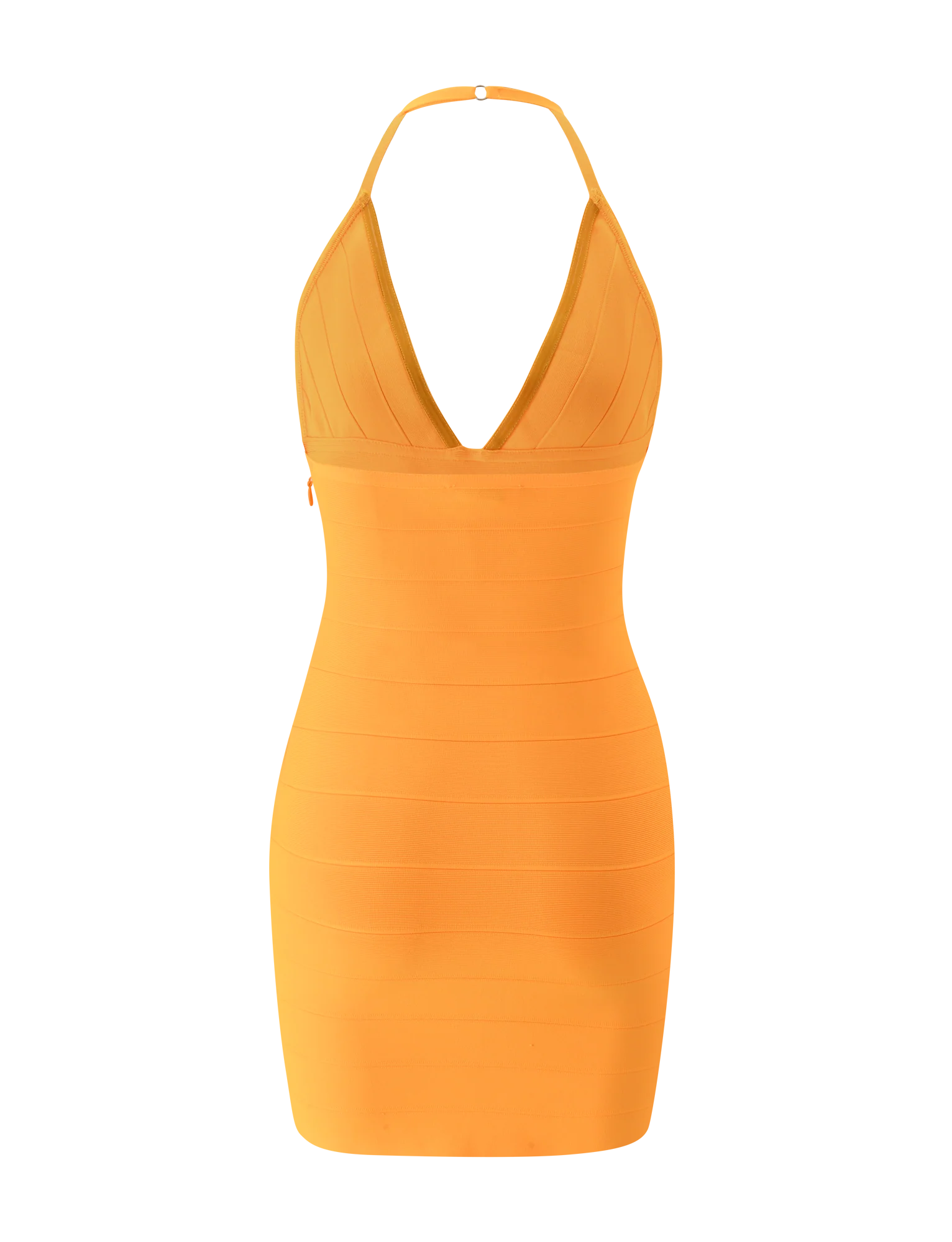 Nyx Mini Bandage Dress - Neon Mango