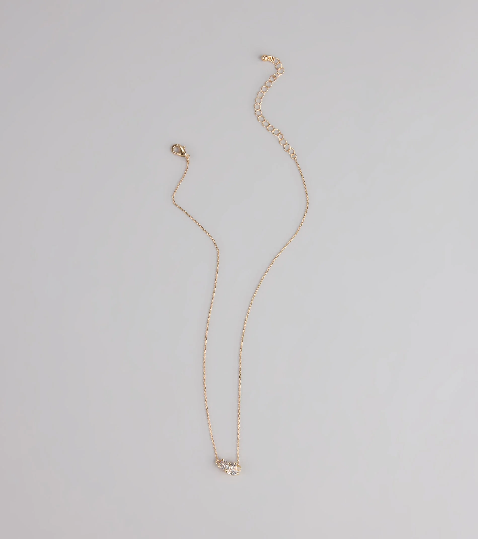 Sweet Spark Dainty Heart Necklace