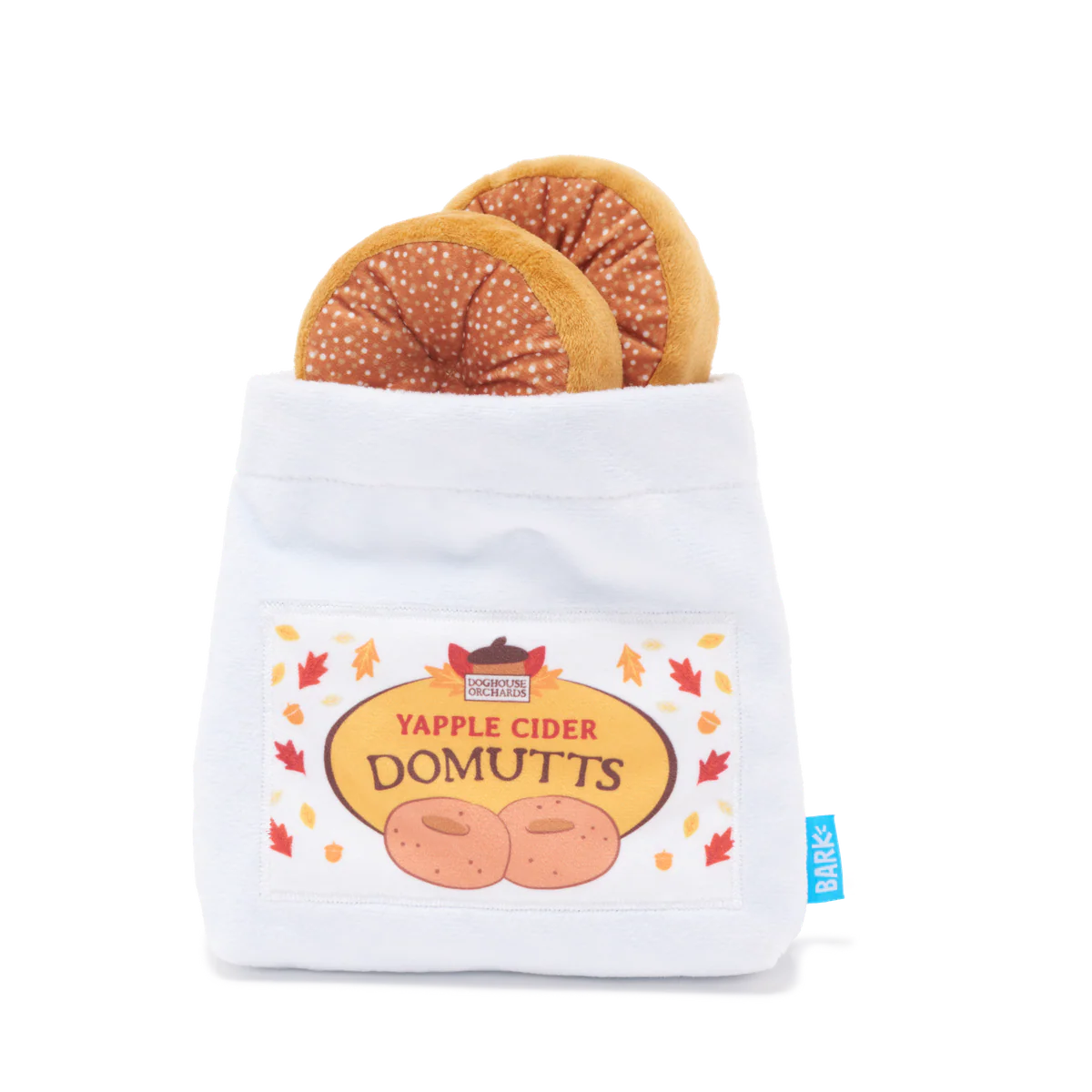 Apple Cider Domutts Plush Multi-Part + Enrichment Dog Toy