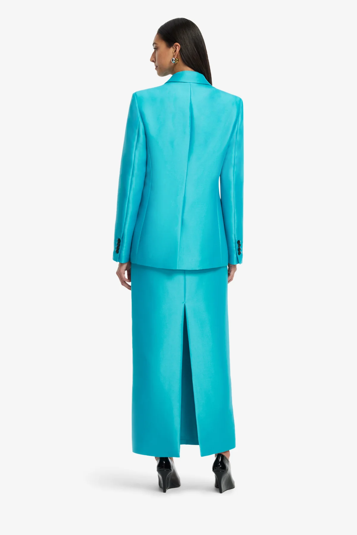 Anissa Blazer - Aqua