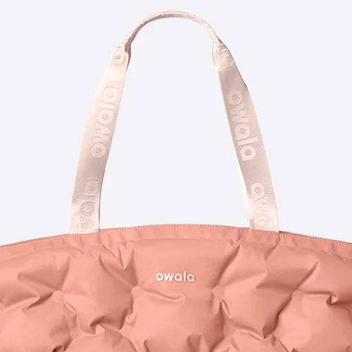 Owala The Cloud Inflatable insulation. Packs flat. 16L capacity Rosewood