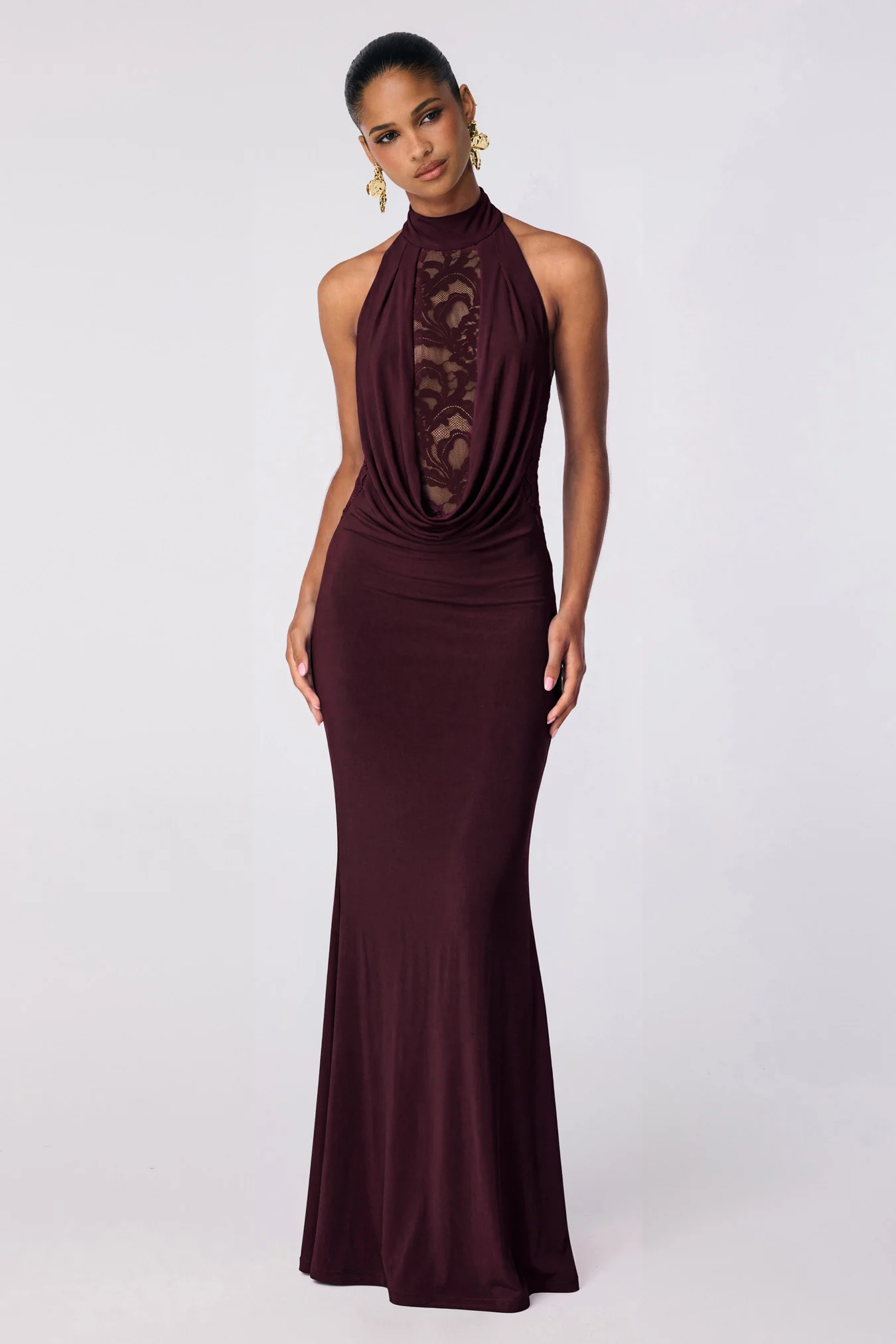 Rhianna Halter Gown