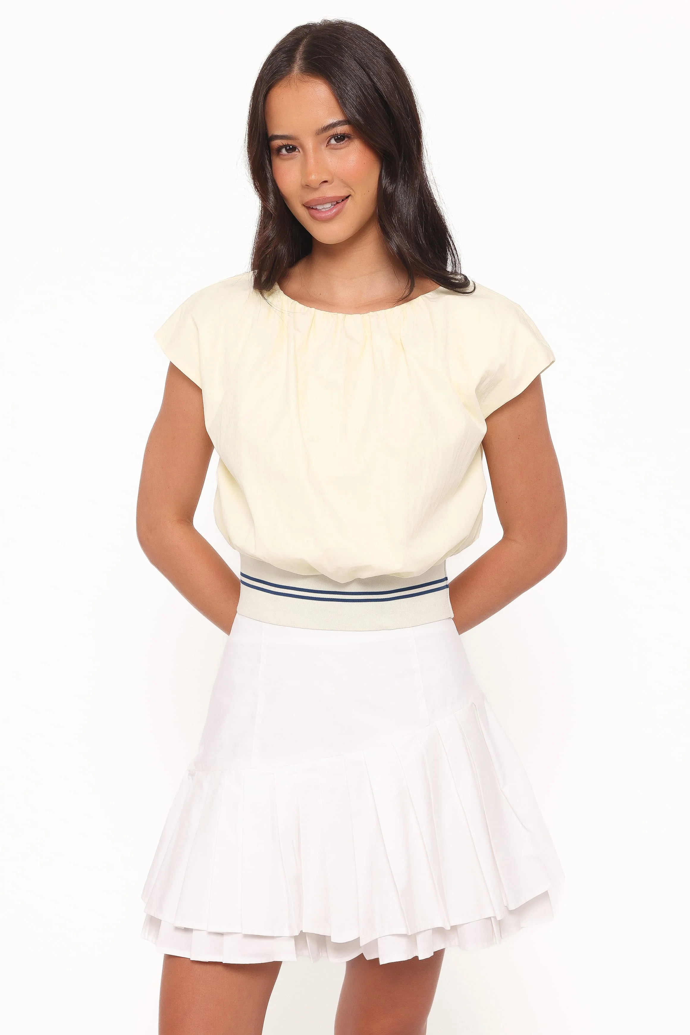 Adam Top - Pale Yellow